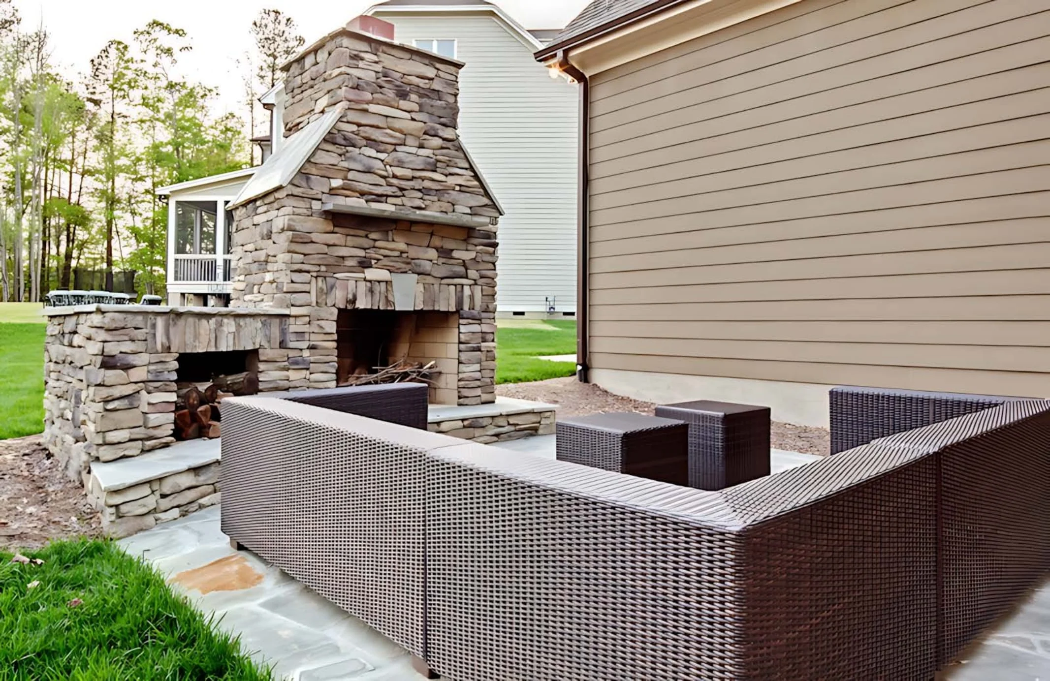 10-1734 House PLAN - 5-Bed, 5.5-Bath, 4186 SF Traditional Craftsman House Plan 4 Elegant house Blueprint – Floor Plan & CAD Architecture Design