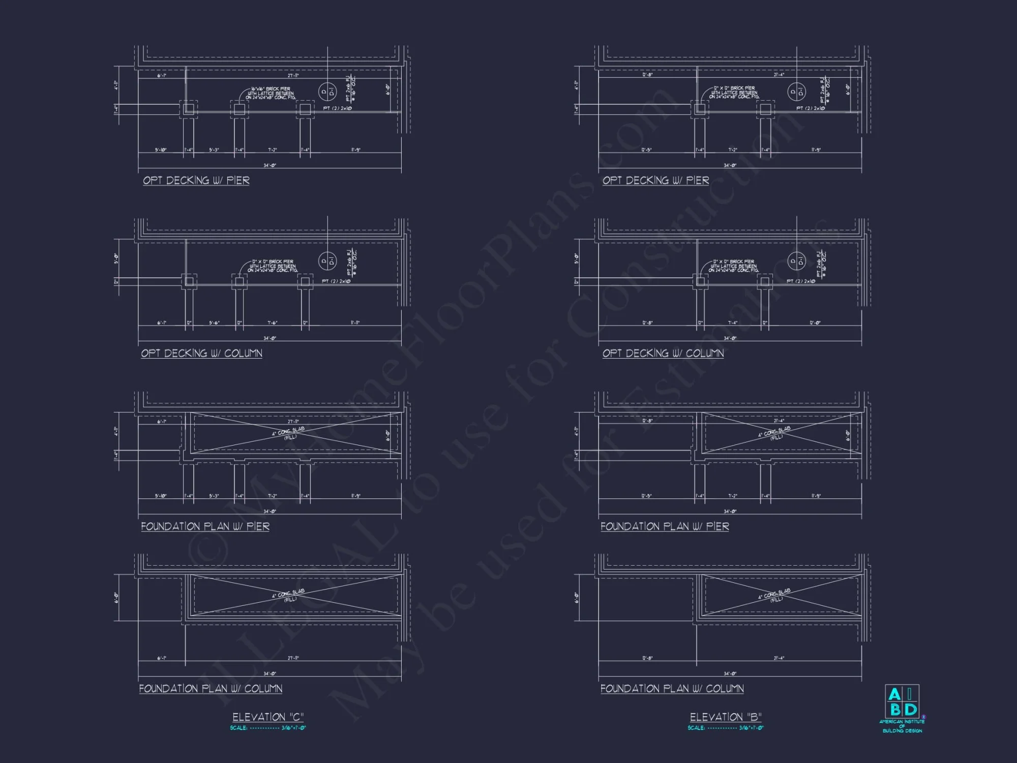 Explore Modern house Floor Plan: CAD Blueprint Designs