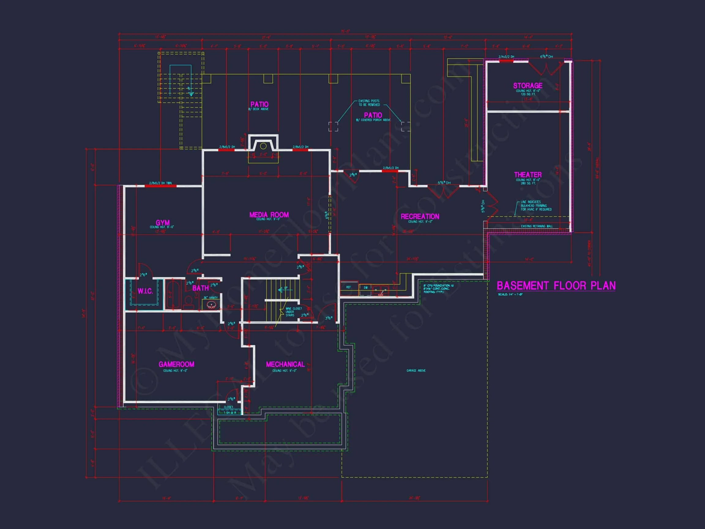 9-POTTS HOUSE PLAN - House Architecture Blueprint: CAD Floor Plan Designs 9 house Architecture Blueprint: CAD Floor Plan Designs