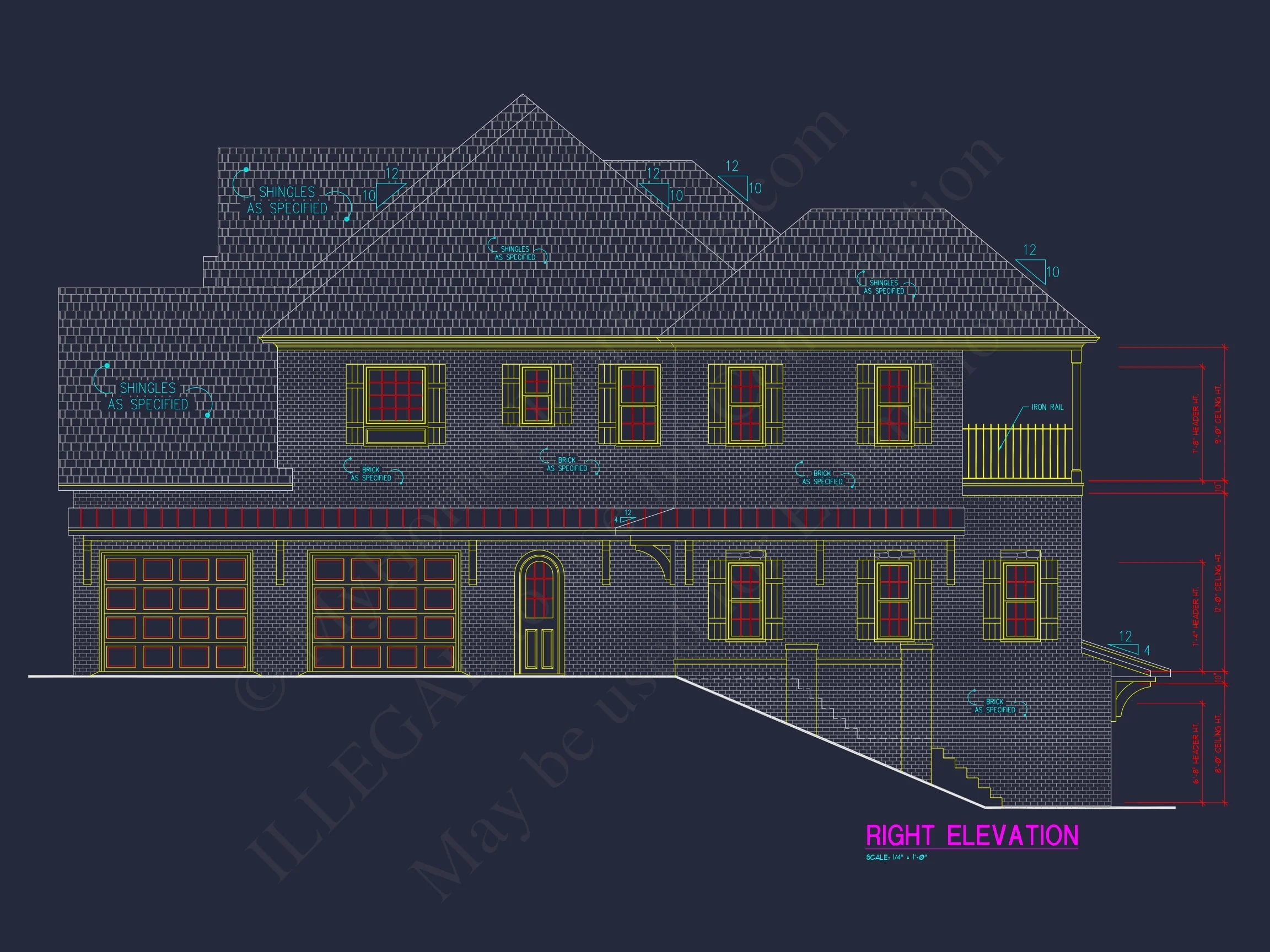 9-POTTS HOUSE PLAN - House Architecture Blueprint: CAD Floor Plan Designs 5 house Architecture Blueprint: CAD Floor Plan Designs