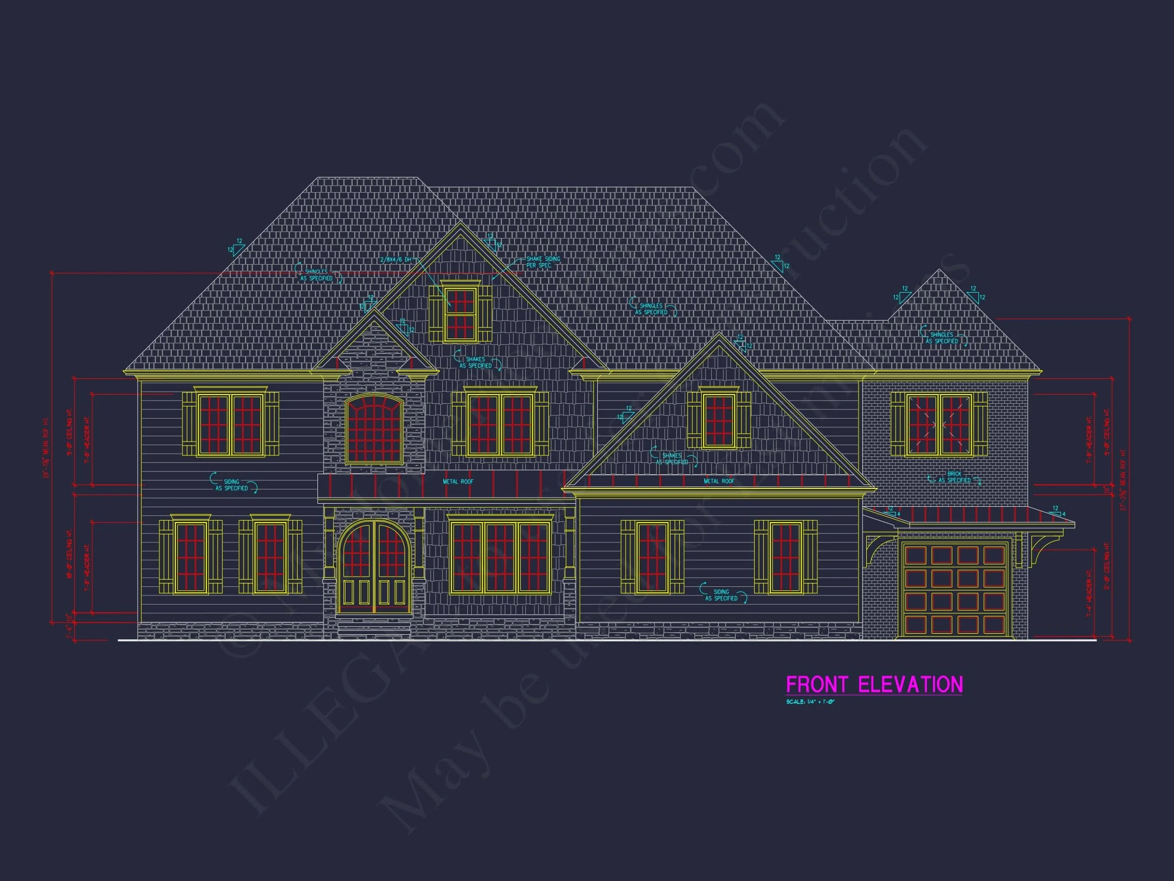 9-POTTS HOUSE PLAN - House Architecture Blueprint: CAD Floor Plan Designs 2 house Architecture Blueprint: CAD Floor Plan Designs