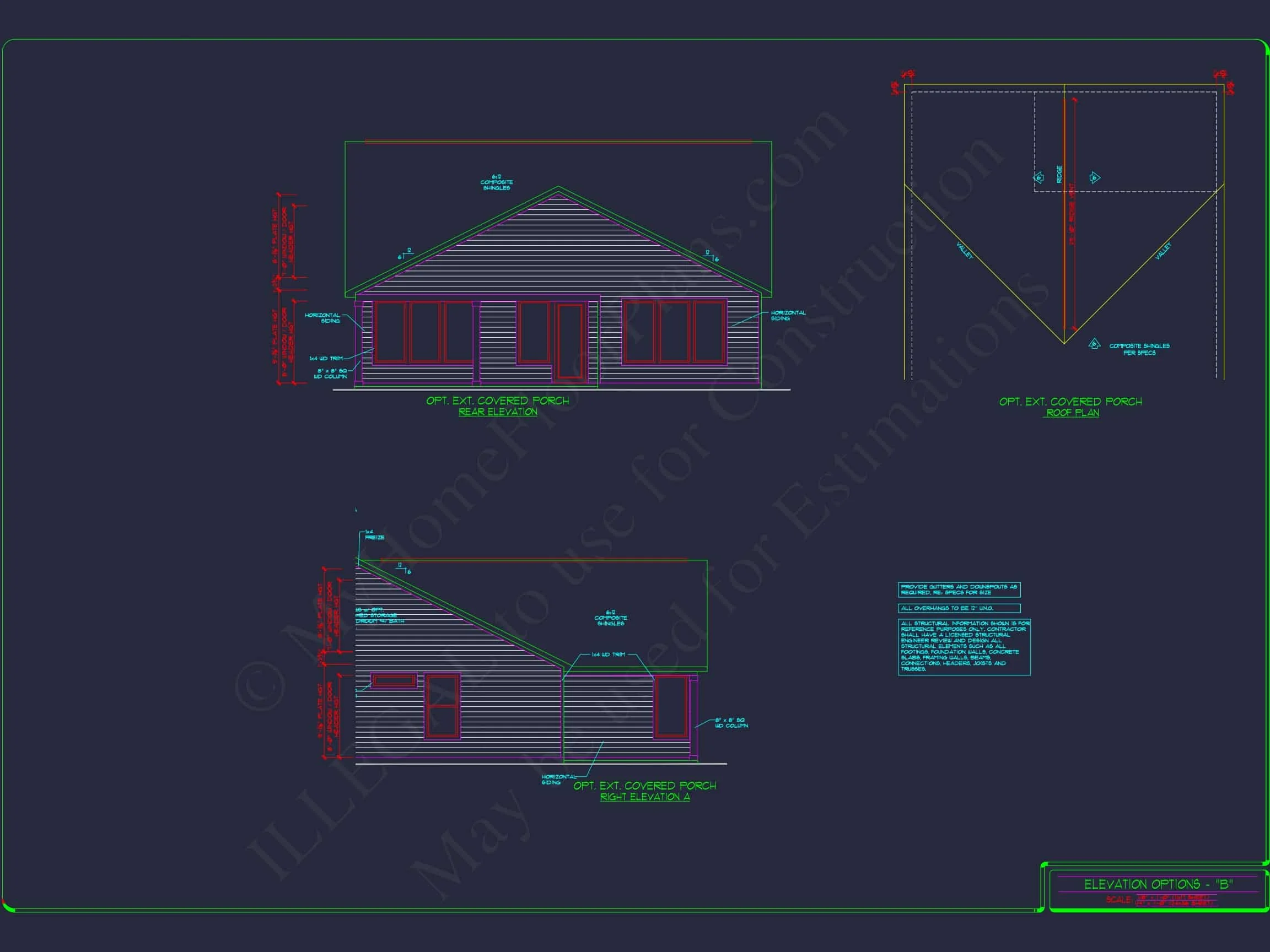 15-1251 HOUSE PLAN - Elegant House Plan: Detailed Floor Plans with CAD Designs 18 Elegant house Plan: Detailed Floor Plans with CAD Designs