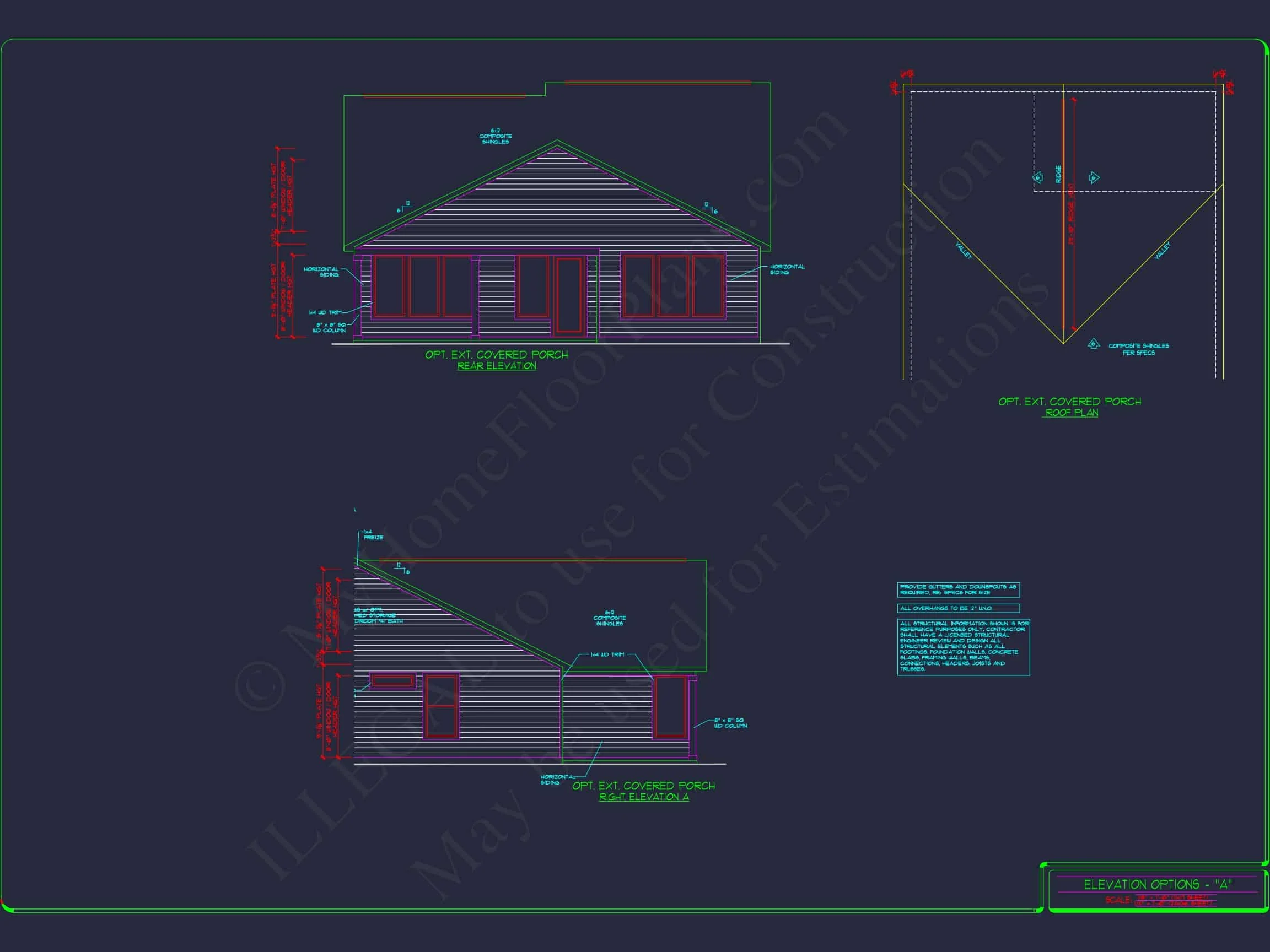 15-1251 HOUSE PLAN - Elegant House Plan: Detailed Floor Plans with CAD Designs 13 Elegant house Plan: Detailed Floor Plans with CAD Designs