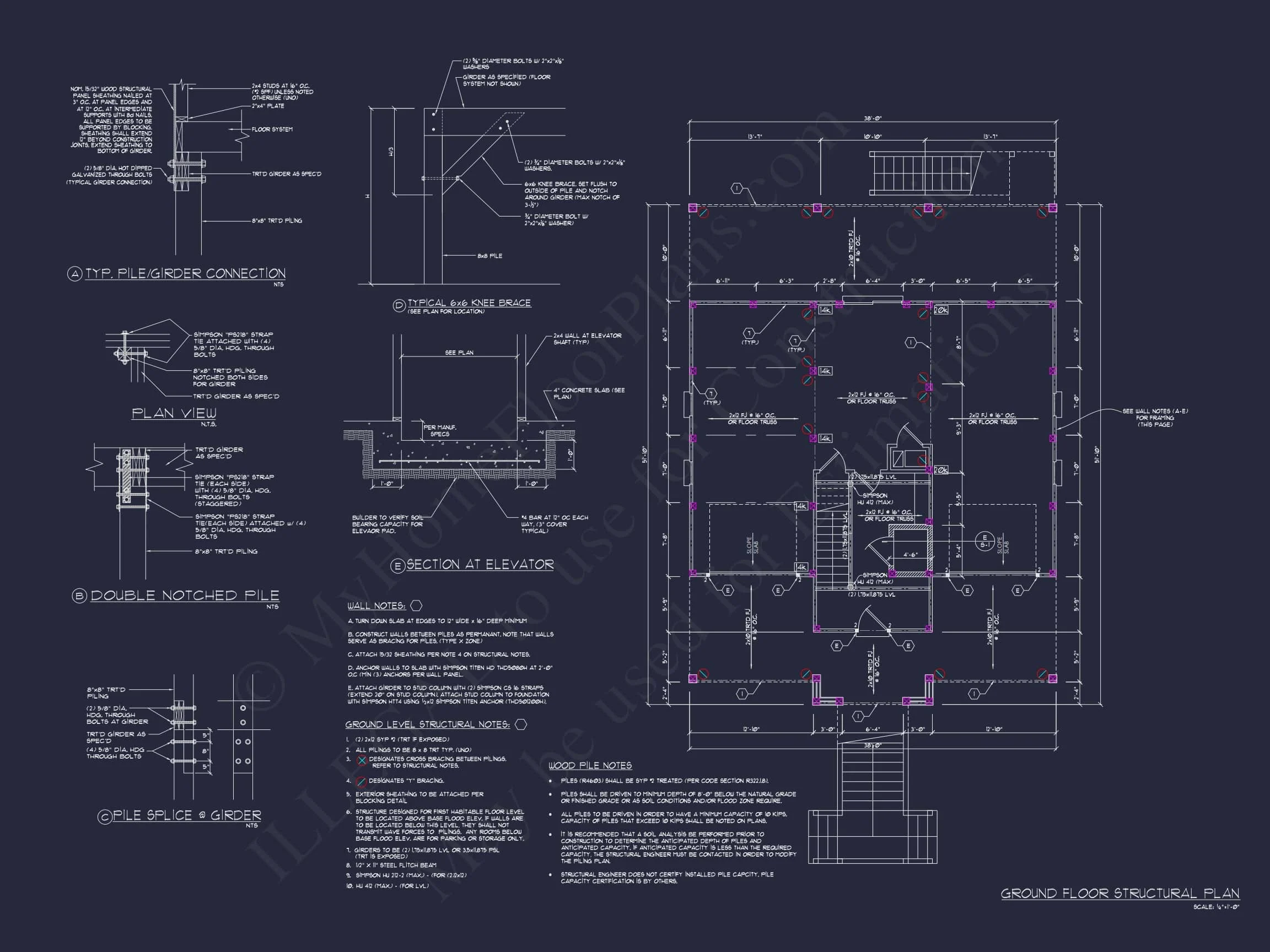 13-1901 HOUSE PLAN - Stunning Beach House Plan with CAD and Architecture Designs 12 Stunning Beach house Plan with CAD and Architecture Designs