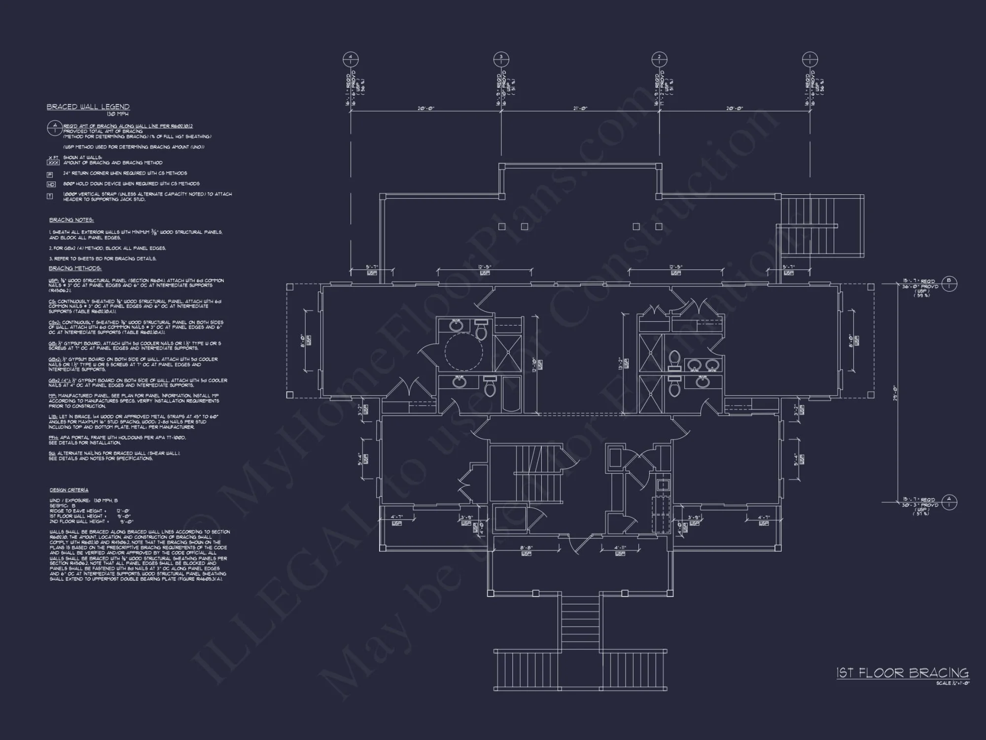 Oceanfront Luxury house Plan with 7 Bedrooms and CAD Designs