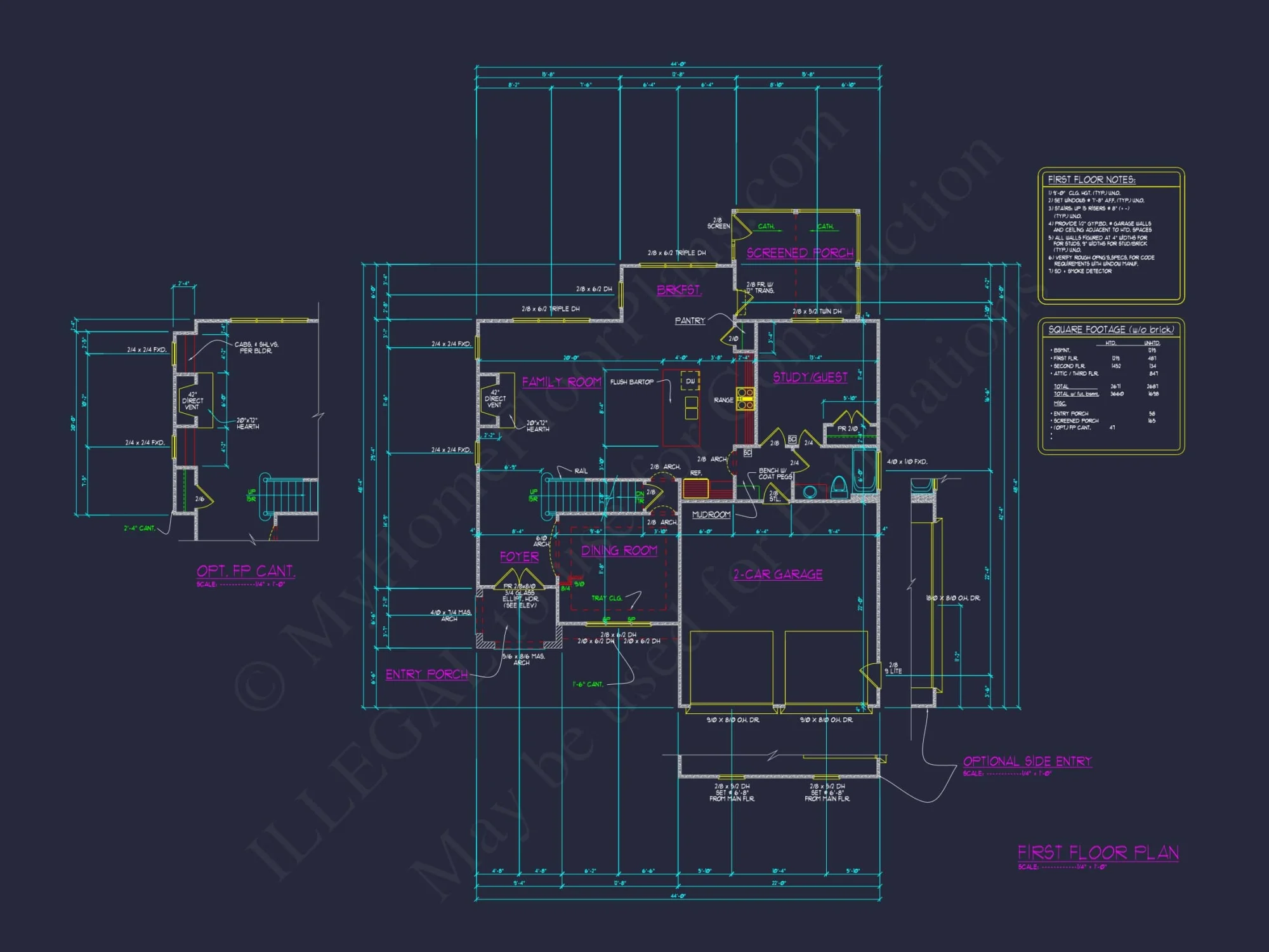 Charming Craftsman house Plan with Blueprint Designs & Features