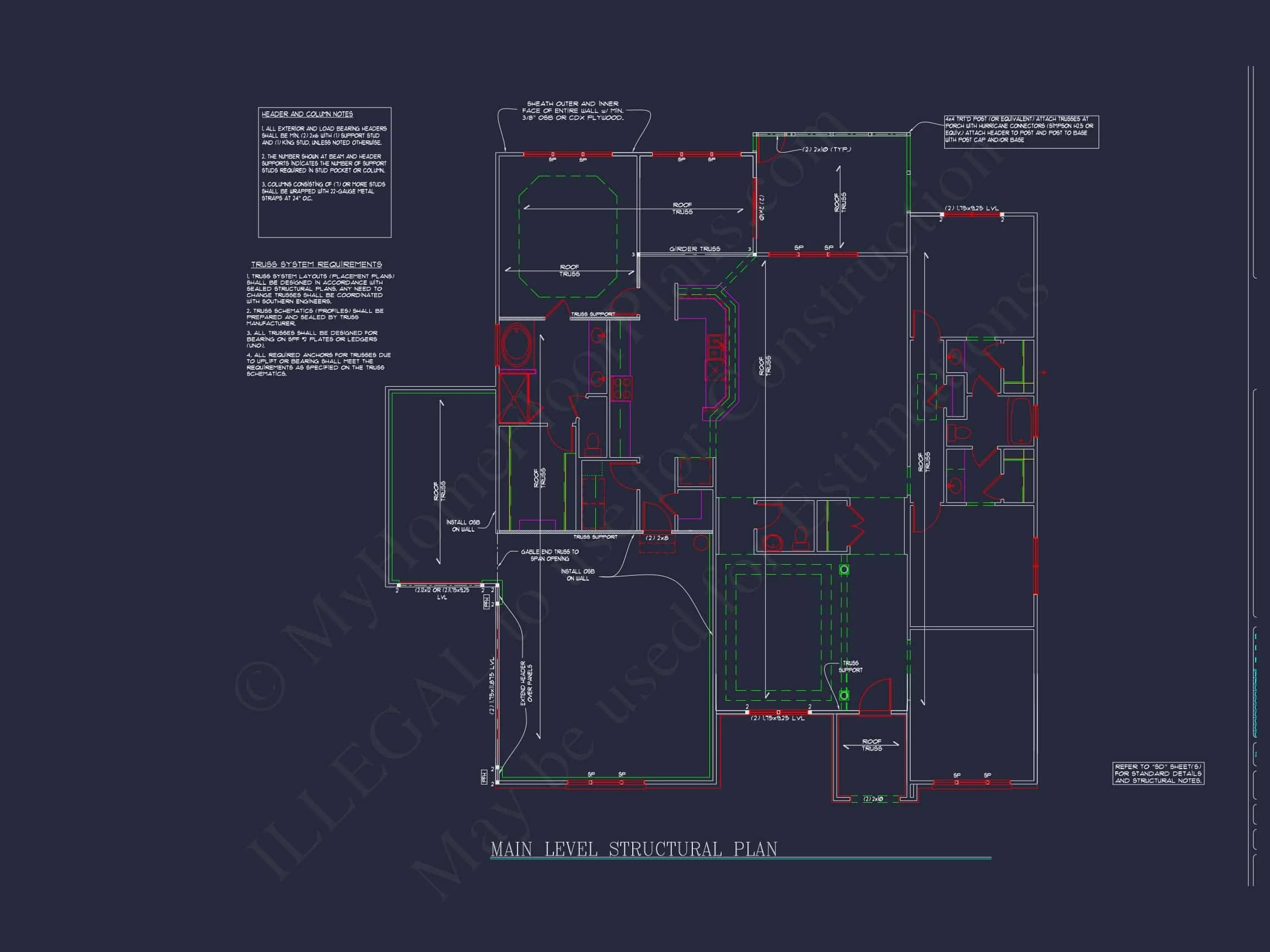 12-2145 HOUSE PLAN - Dream Colonial House Floor Plan: 2-Story Blueprint & CAD Designs 39 Dream Colonial house Floor Plan: 2-Story Blueprint & CAD Designs