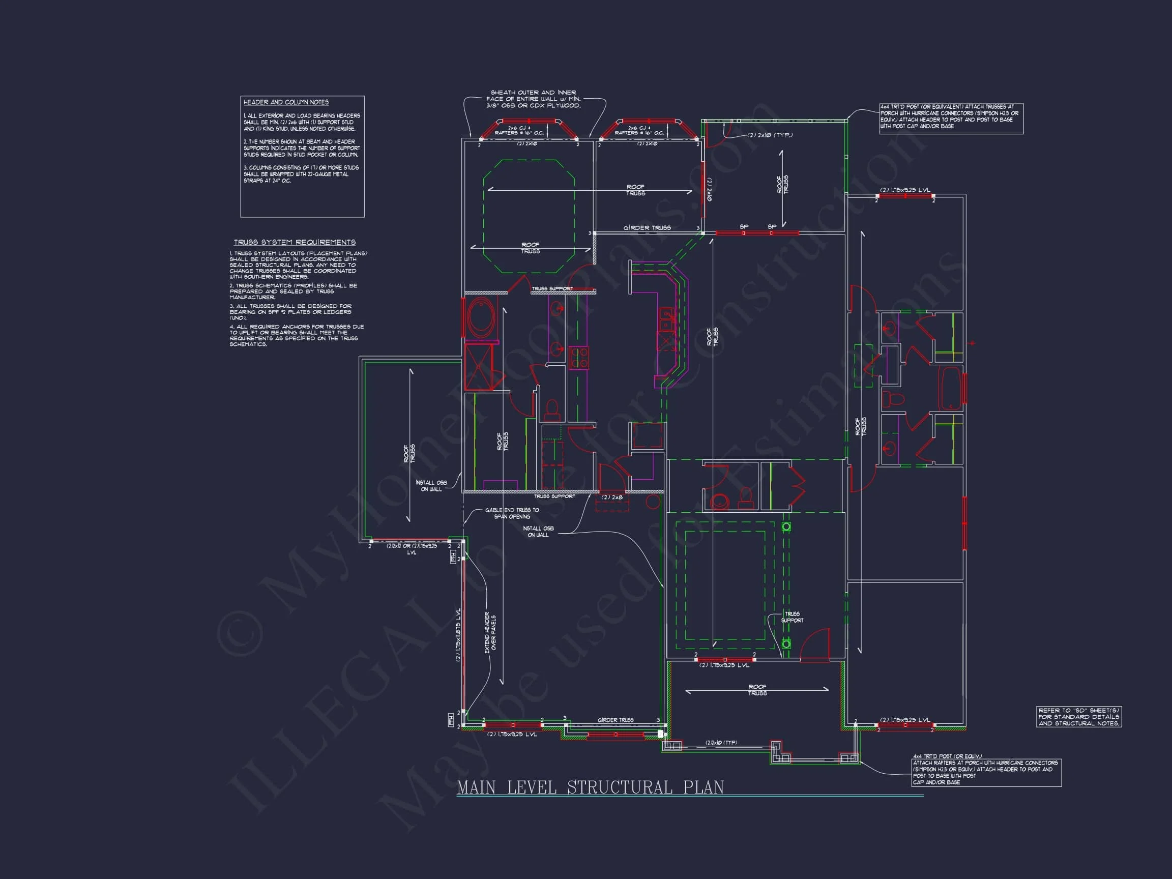 12-2145 HOUSE PLAN - Dream Colonial House Floor Plan: 2-Story Blueprint & CAD Designs 34 Dream Colonial house Floor Plan: 2-Story Blueprint & CAD Designs