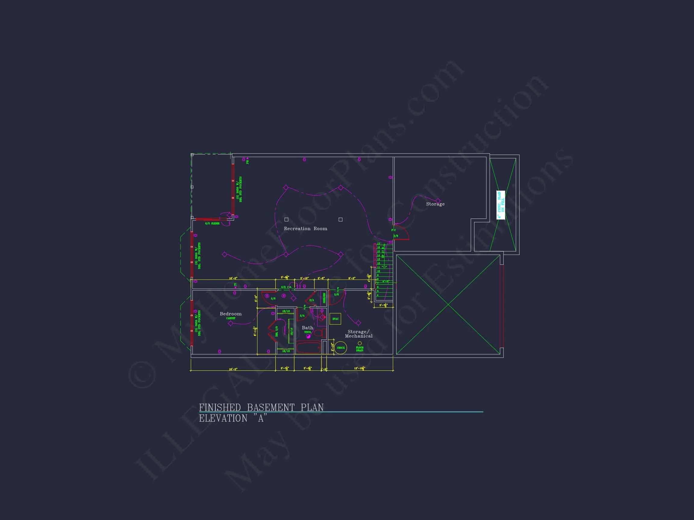 12-2145 HOUSE PLAN - Dream Colonial House Floor Plan: 2-Story Blueprint & CAD Designs 20 Dream Colonial house Floor Plan: 2-Story Blueprint & CAD Designs