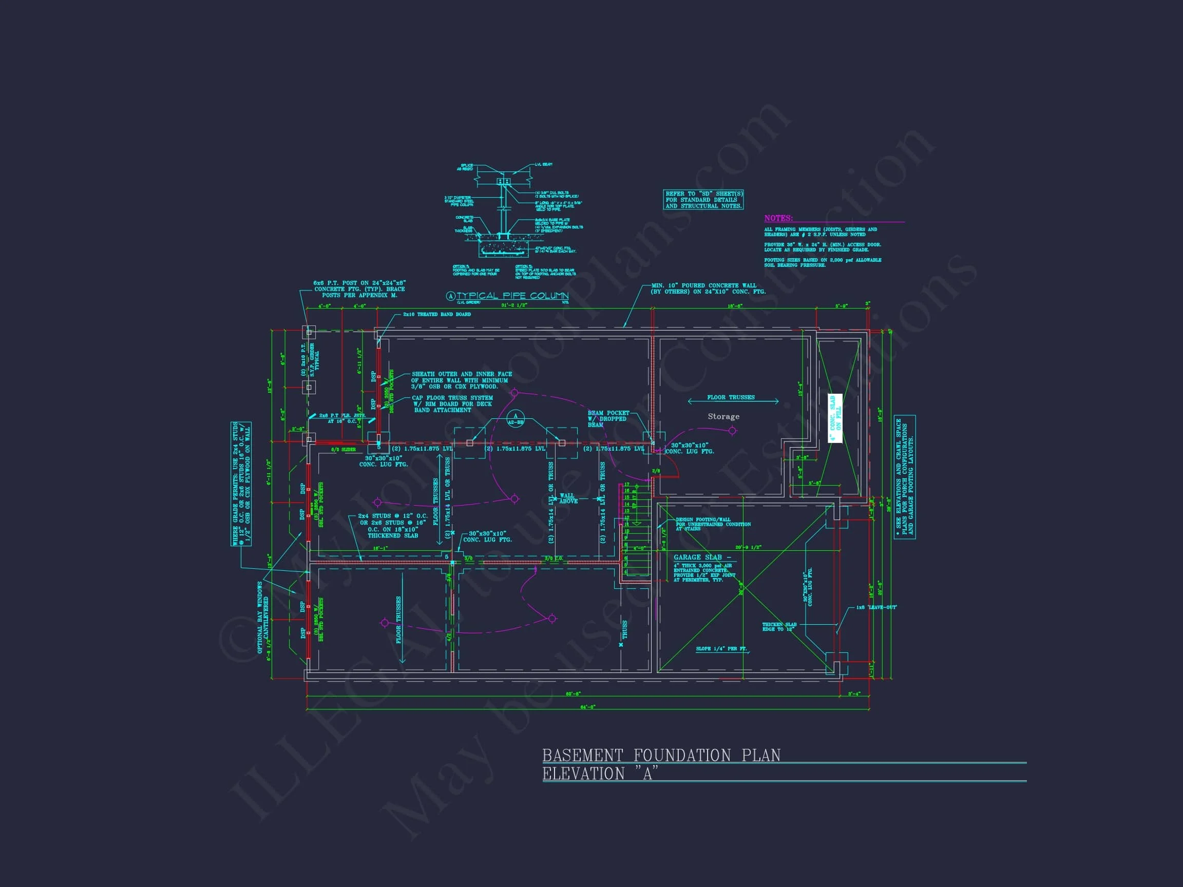 12-2145 HOUSE PLAN - Dream Colonial House Floor Plan: 2-Story Blueprint & CAD Designs 19 Dream Colonial house Floor Plan: 2-Story Blueprint & CAD Designs