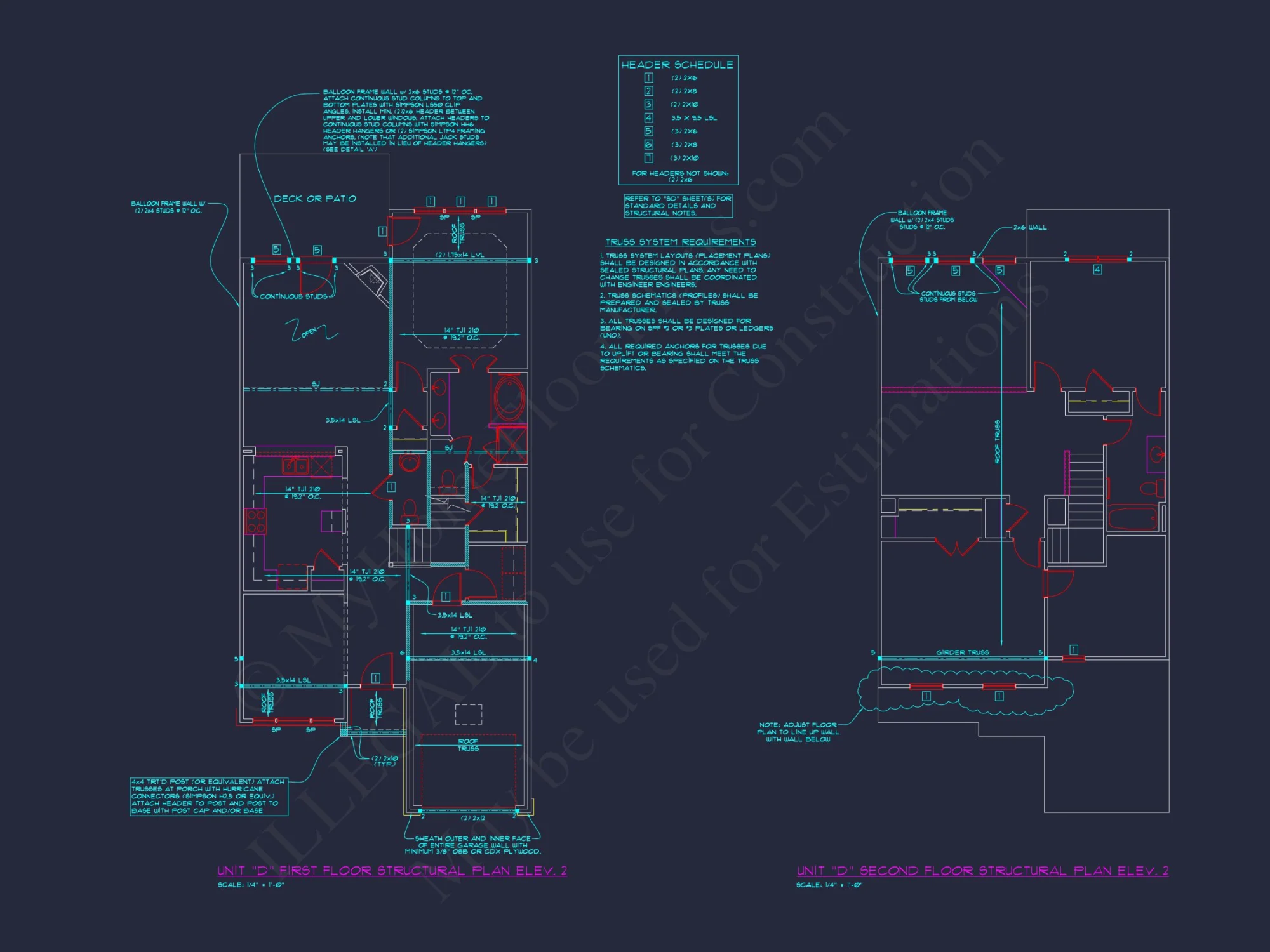 Spacious 6-Bedroom Townhome Plan