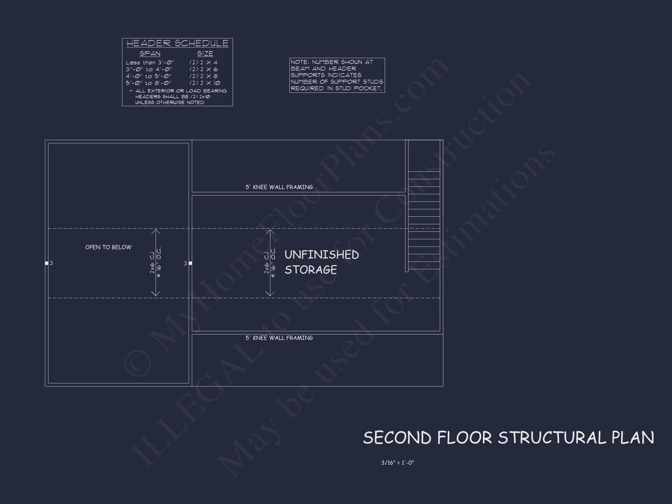 8-1176 GARAGE PLAN - Modern Garage Living Space House Plan with Detailed Blueprint 9 Modern Garage Living Space house Plan with Detailed Blueprint
