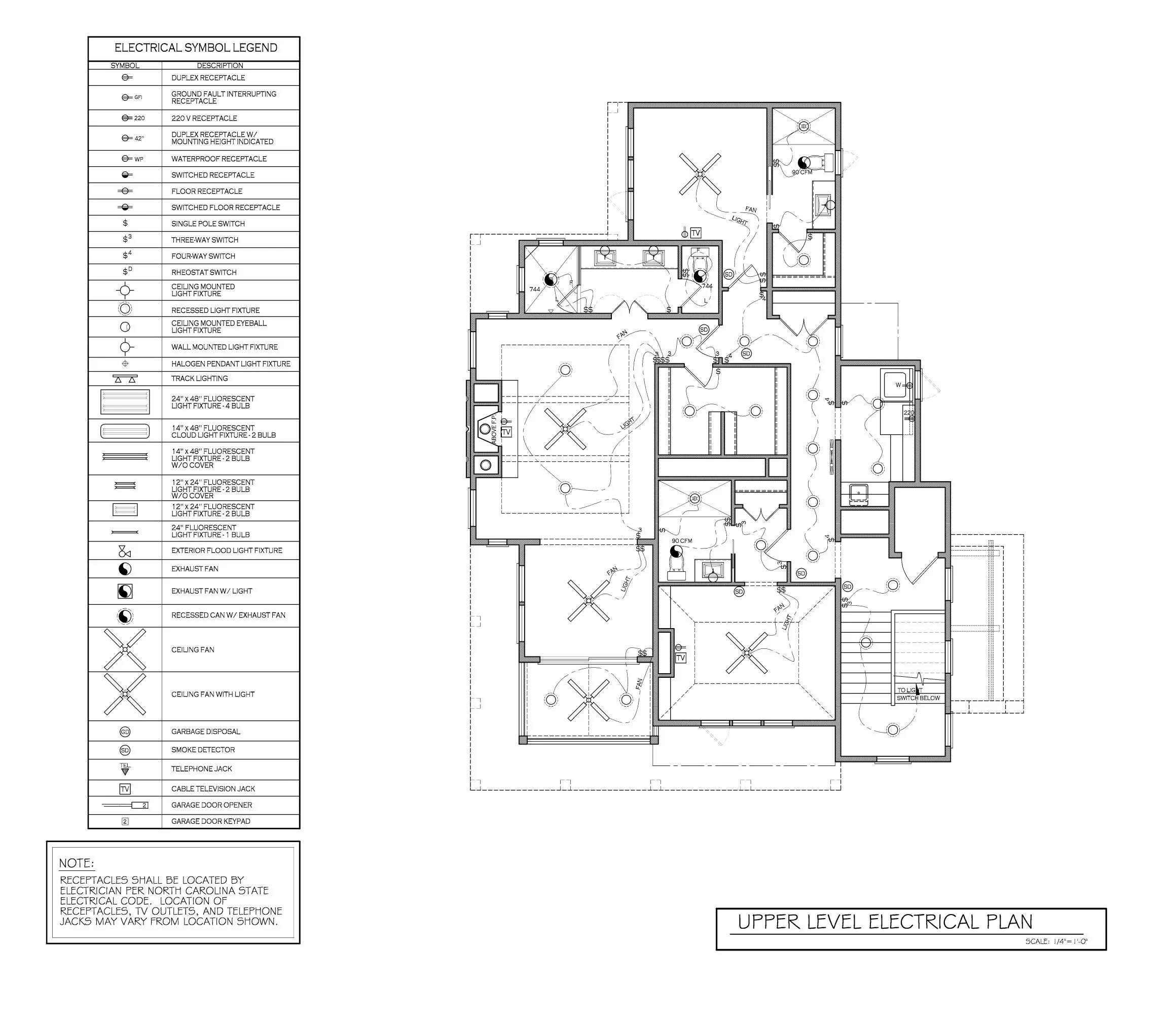 20-2093 HOUSE PLAN - Elegant House Floor Plan: Coastal Blueprint with Architectural Designs 10 Elegant house Floor Plan: Coastal Blueprint with Architectural Designs