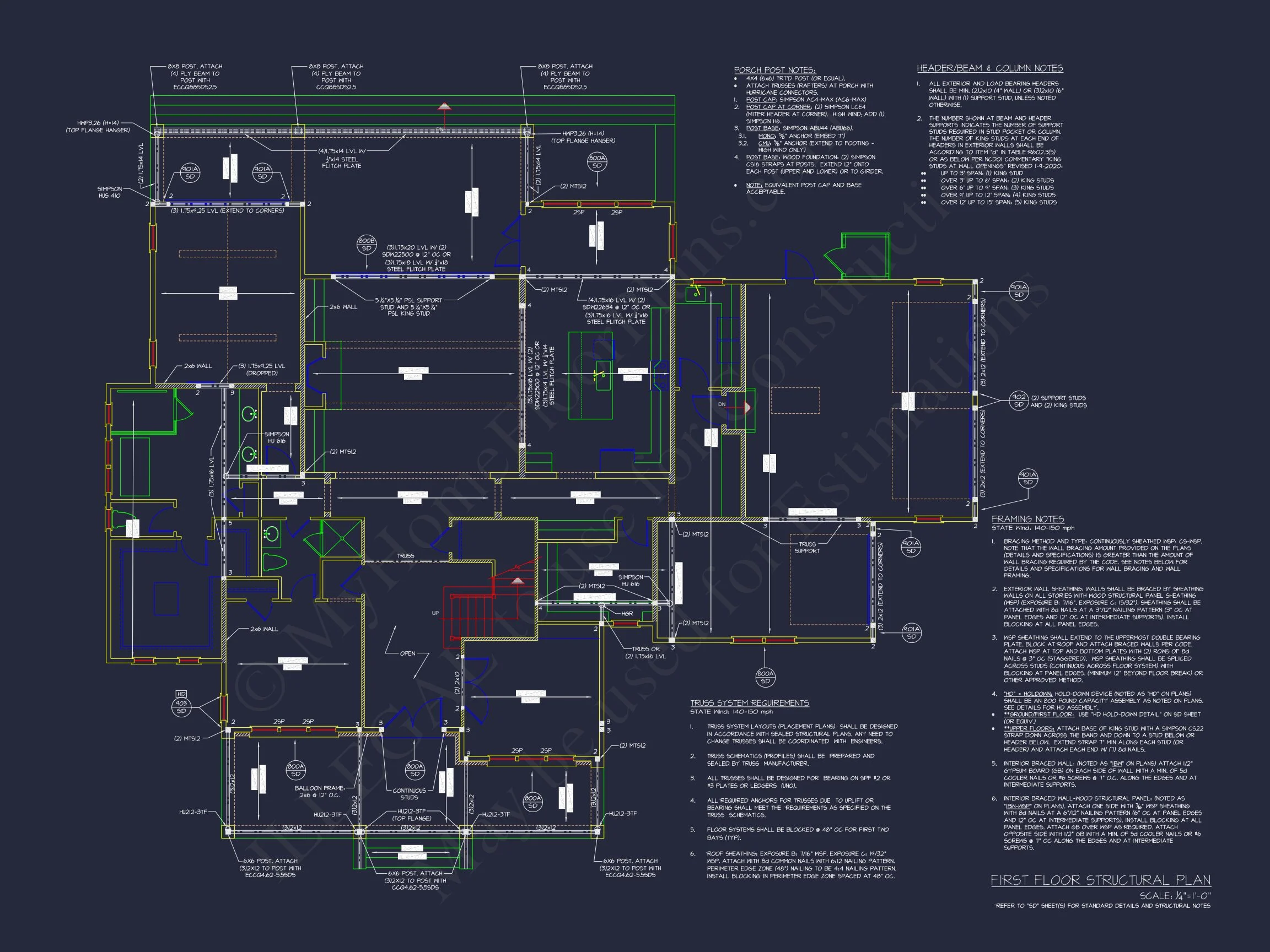 20-2066 HOUSE PLAN - Modern House Plan with Spacious Floor Plans and Architectural Designs 9 Modern house Plan with Spacious Floor Plans and Architectural Designs