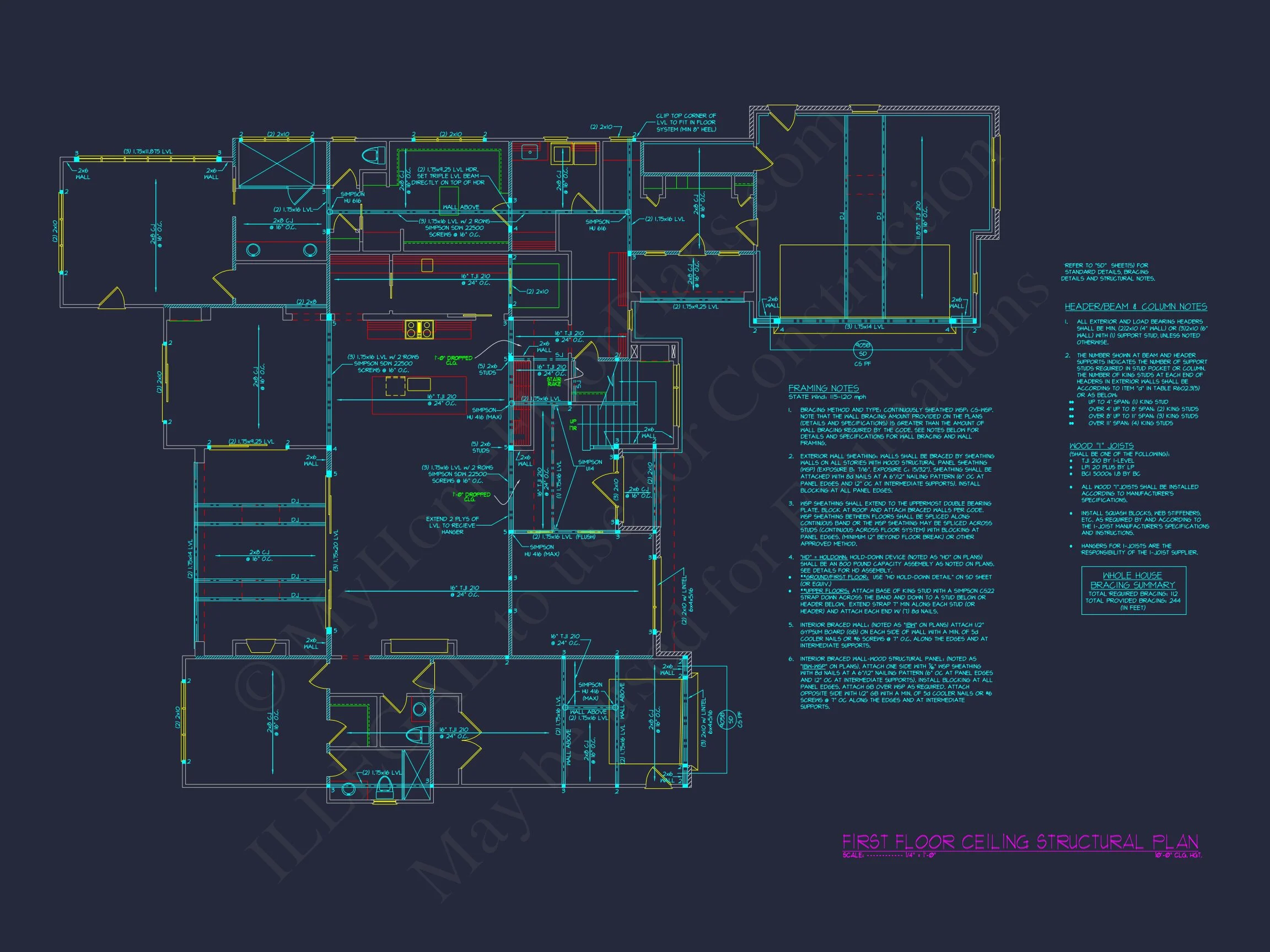 20-1996 HOUSE PLAN - Modern House Floor Plan Blueprint: CAD Architecture Designs 15 Modern house Floor Plan Blueprint: CAD Architecture Designs