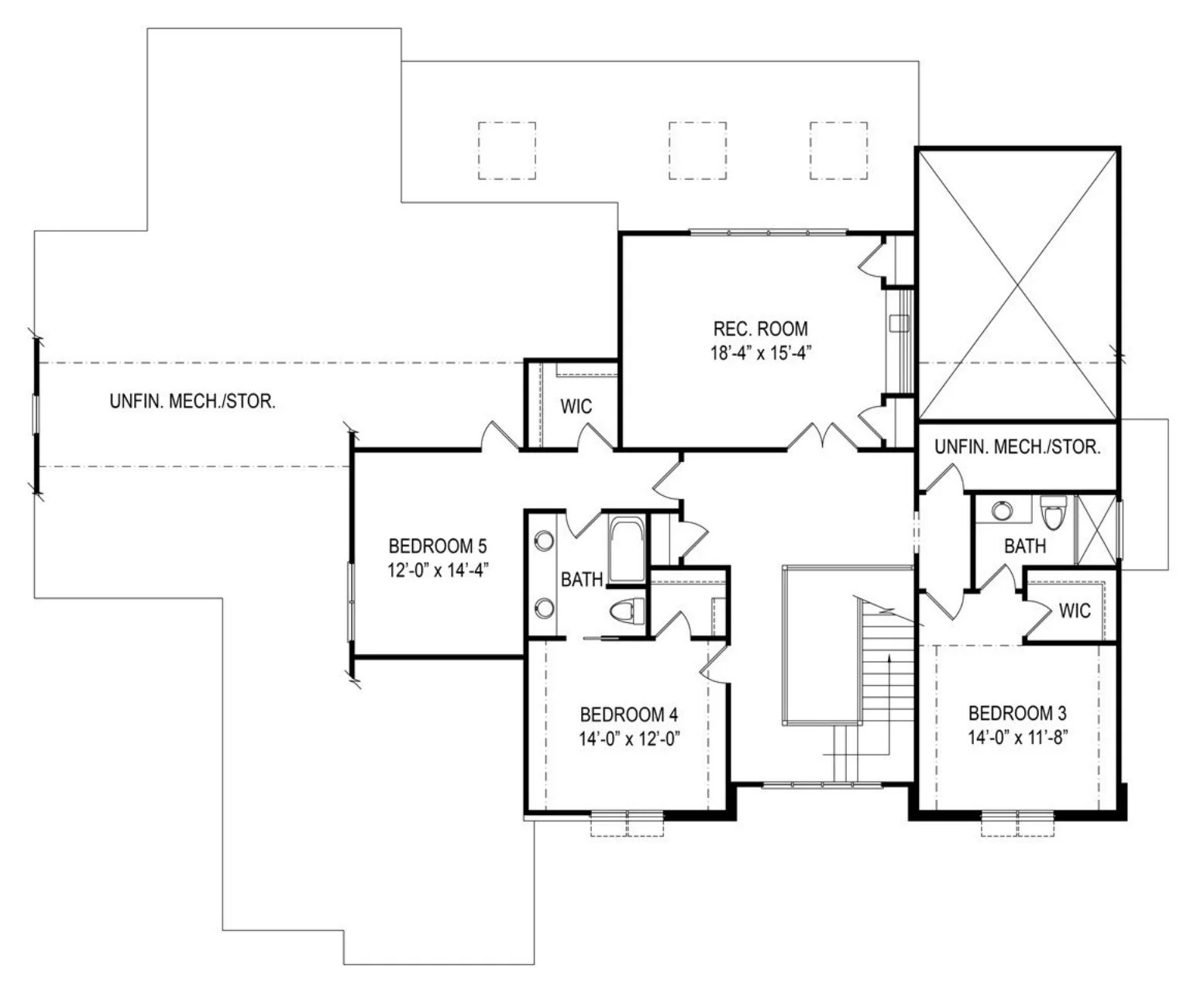 20-1883 HOUSE PLAN - Elegant Contemporary House Plan with Blueprint for Your Dream Design 9 Elegant Contemporary house Plan with Blueprint for Your Dream Design