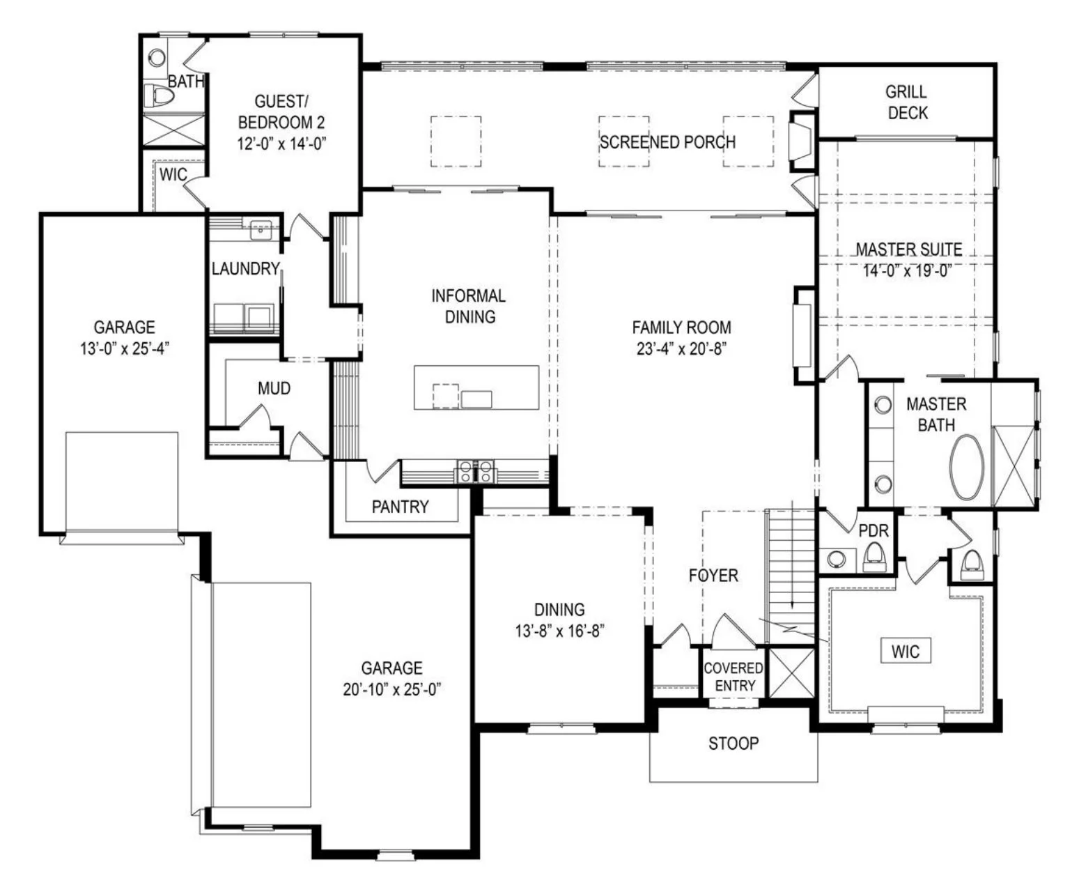 20-1883 HOUSE PLAN - Elegant Contemporary House Plan with Blueprint for Your Dream Design 10 Elegant Contemporary house Plan with Blueprint for Your Dream Design