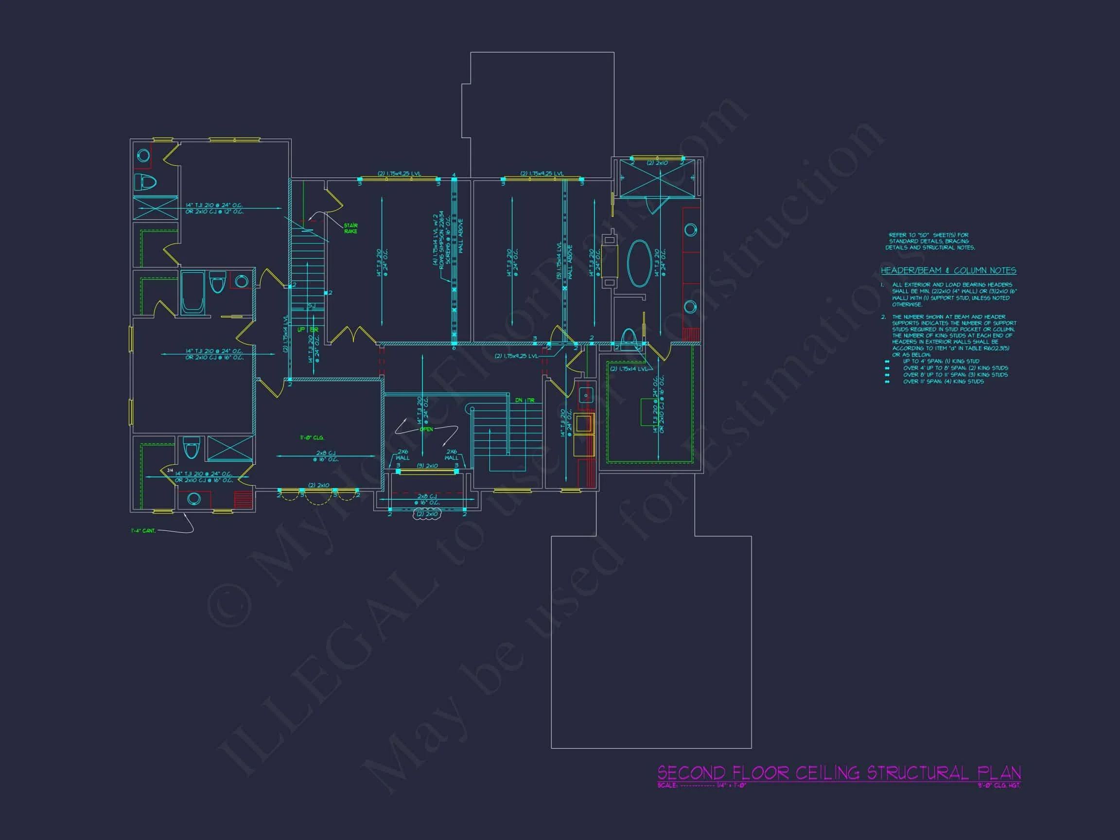 20-1674 HOUSE PLAN - Transitional European House Plan with 3 Floors & CAD Designs 15 Transitional European house Plan with 3 Floors & CAD Designs