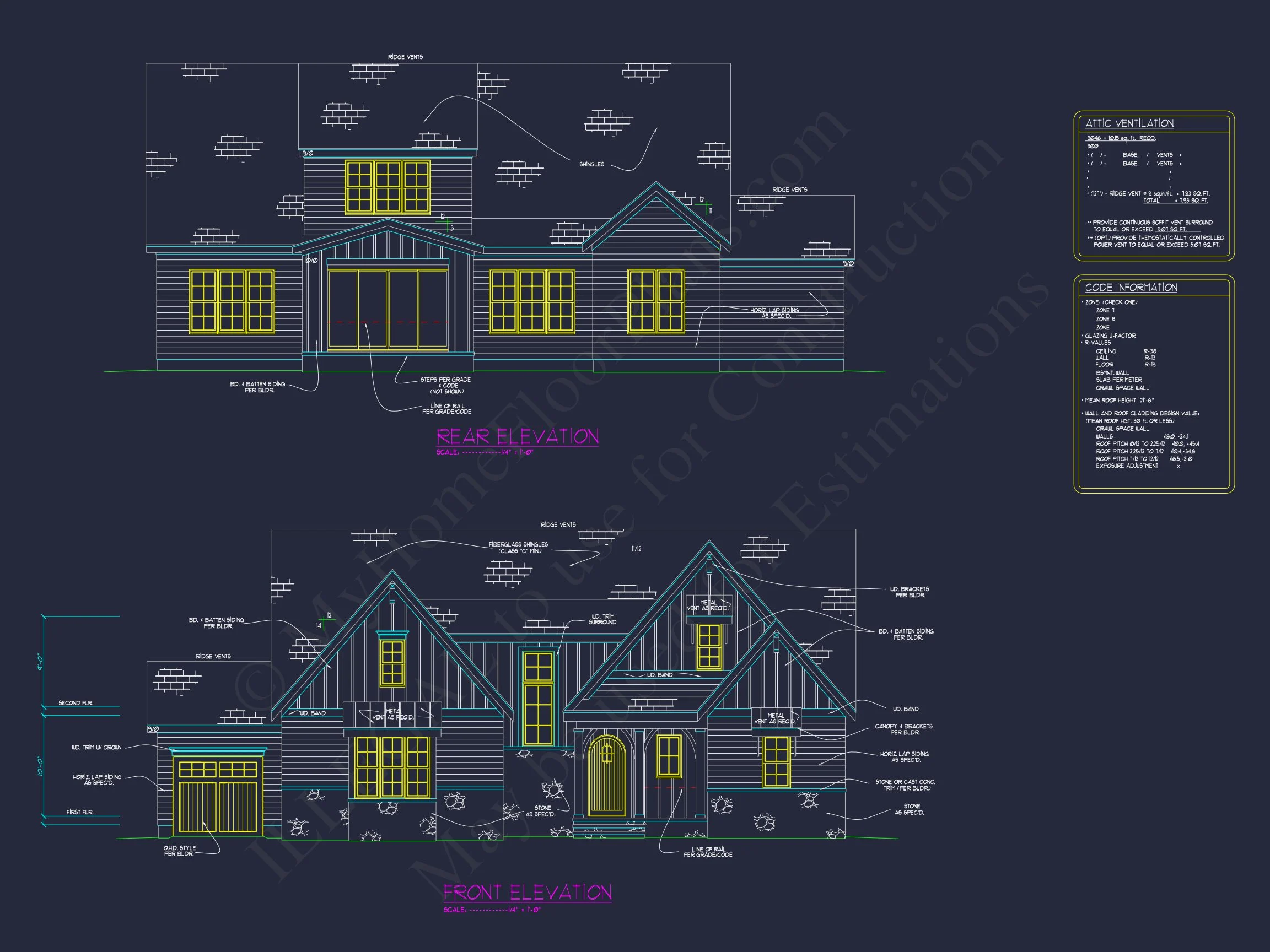 20-1673 HOUSE PLAN - Spacious House Plan with Vaulted Ceilings, CAD Designs & Blueprint 34 Spacious house Plan with Vaulted Ceilings, CAD Designs & Blueprint