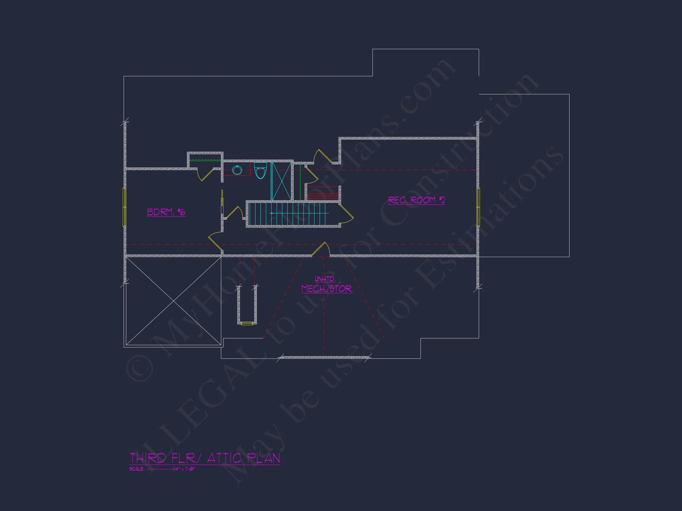 20-1539 HOUSE PLAN - Impressive Modern Suburban House Floor Plan with CAD Design 72 Impressive Modern Suburban house Floor Plan with CAD Design