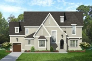 20-1539 HOUSE PLAN - Impressive Modern Suburban House Floor Plan with CAD Design 4 Impressive Modern Suburban house Floor Plan with CAD Design
