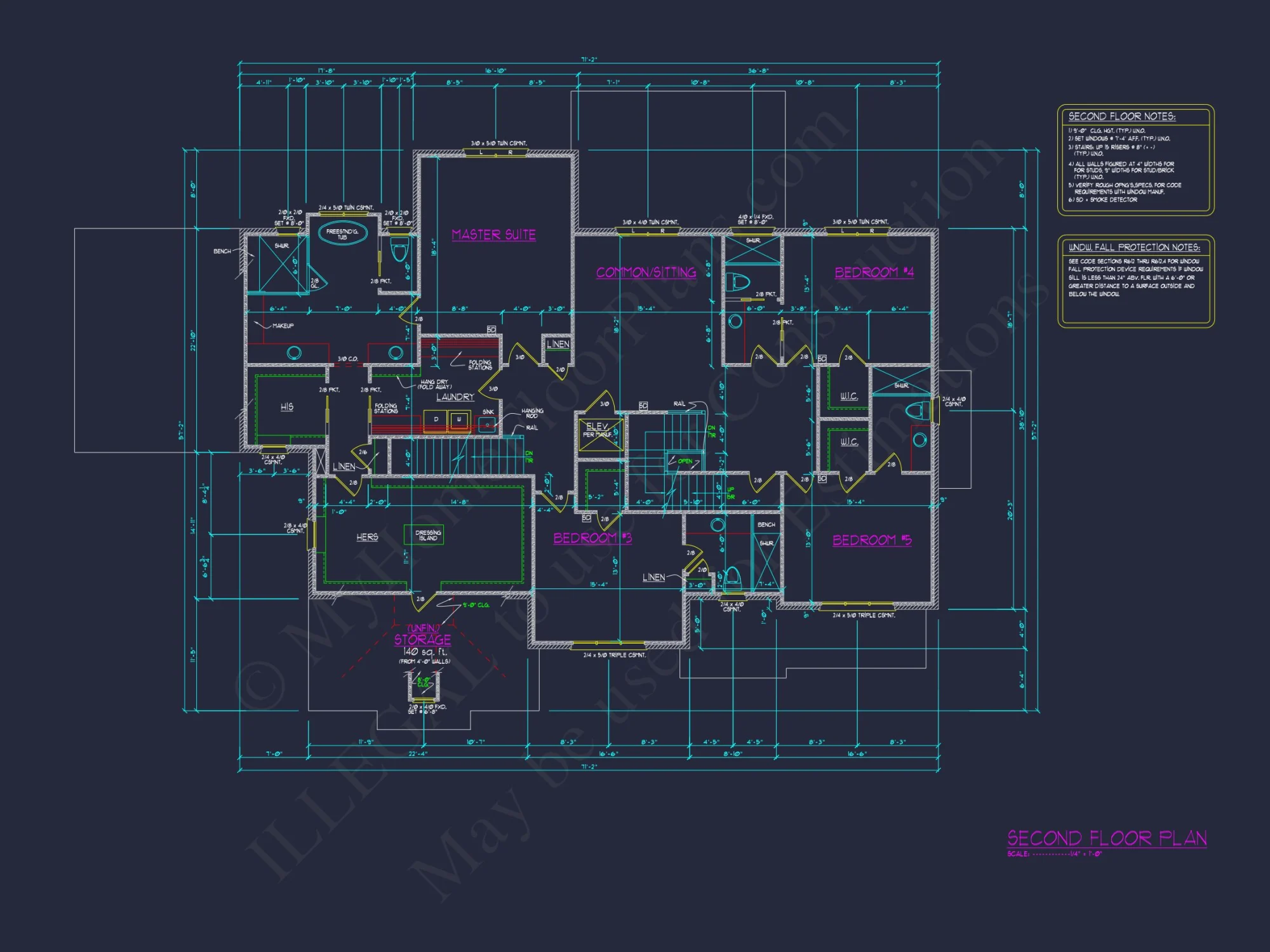 Luxury Multi-Level house Plan with Detailed CAD Designs