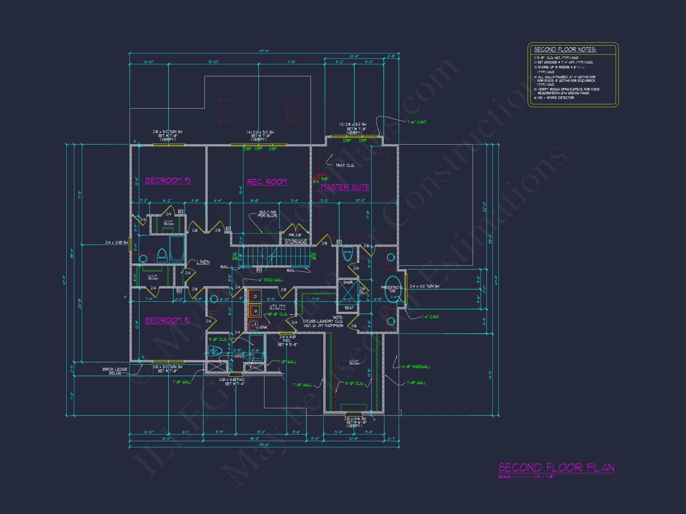 20-1249A HOUSE PLAN - Transitional Tudor House Plan – 5-Bed, 5-Bath, 4,000+ SF 39 CAD Designs