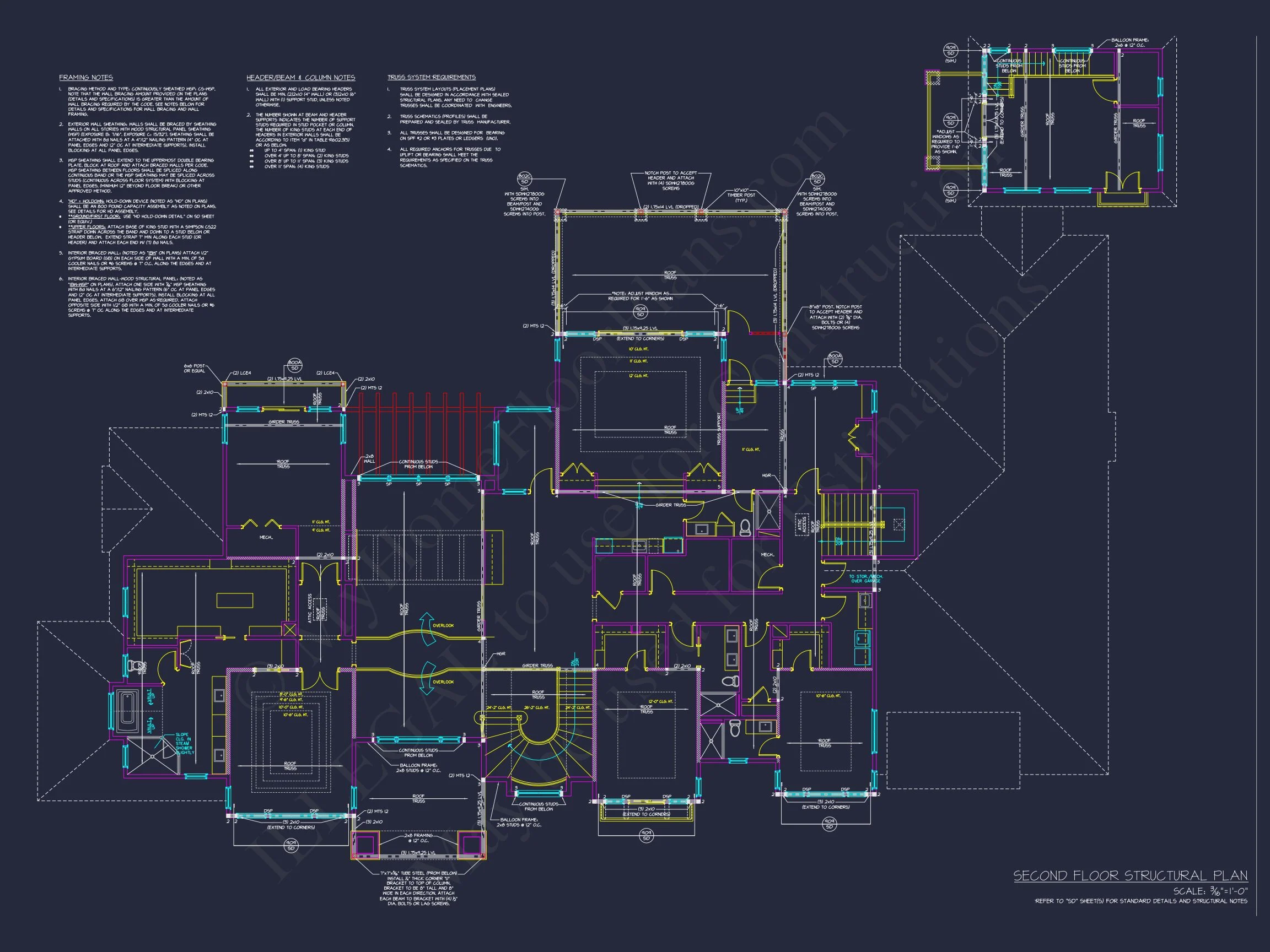 19-1983 HOUSE PLAN - Luxurious House Design Blueprint with CAD Architecture Plans 23 Luxurious house Design Blueprint with CAD Architecture Plans