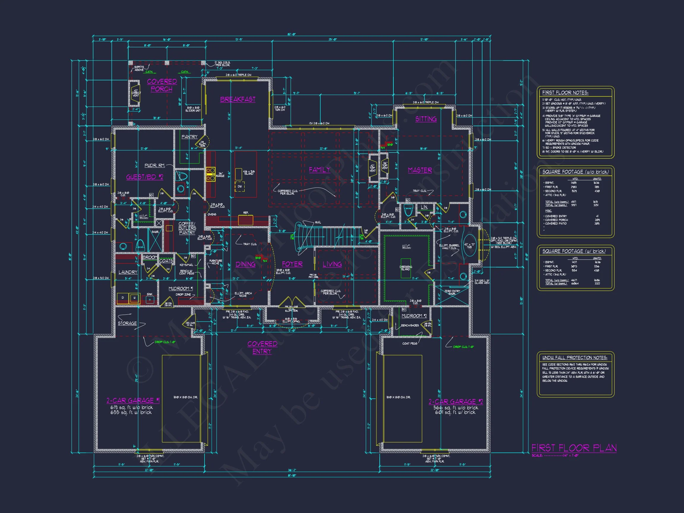 19-1737 HOUSE PLAN - Beautiful CAD House Plan | Spacious Floor Plan, Design Blueprint 19 Spacious Floor Plan, Design Blueprint