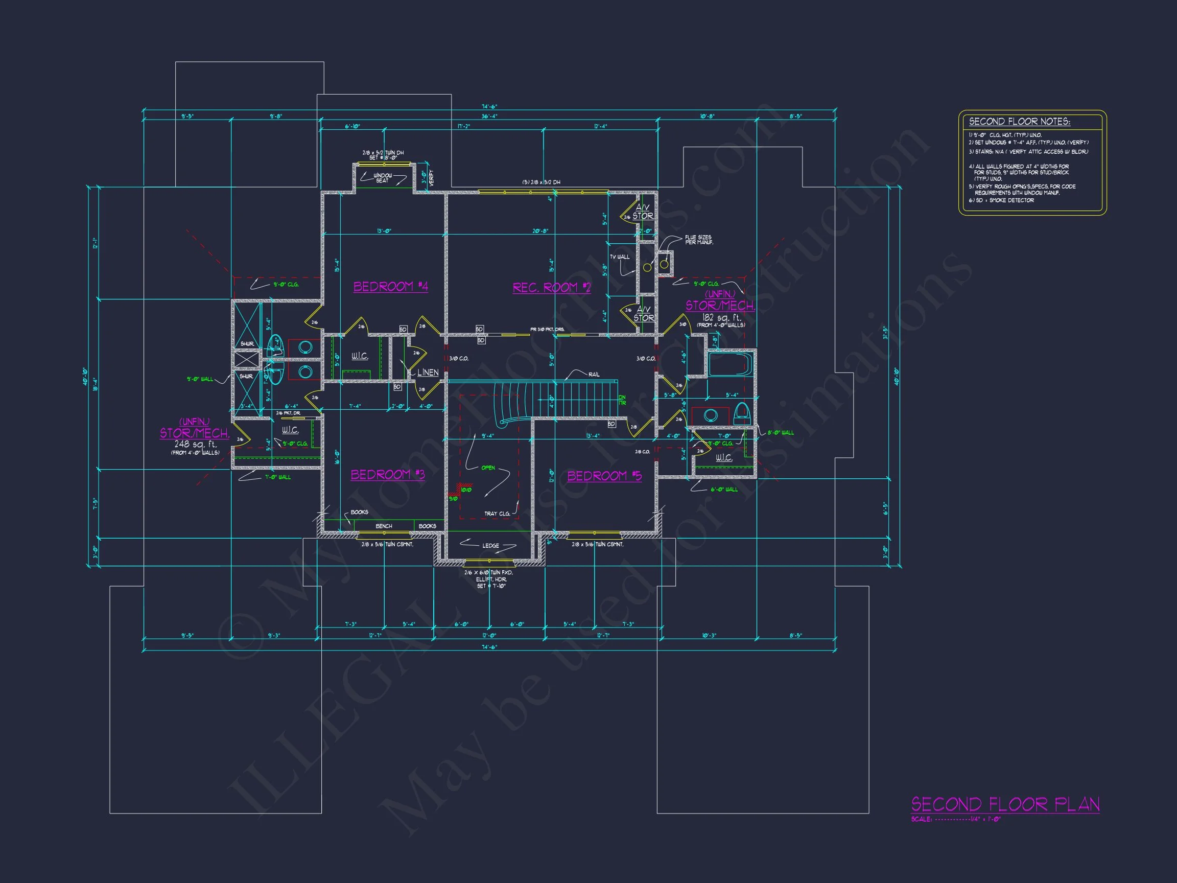 19-1737 HOUSE PLAN - Beautiful CAD House Plan | Spacious Floor Plan, Design Blueprint 20 Beautiful CAD house Plan