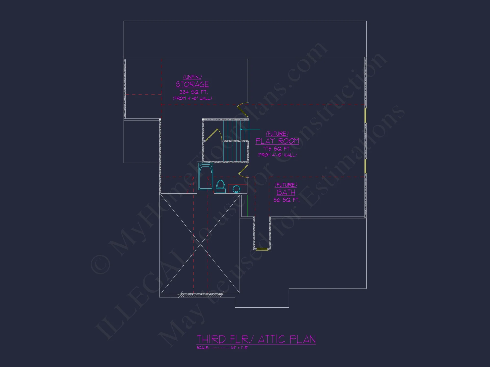 Modern Suburban house Plan with 3 Floors and Spacious Layout
