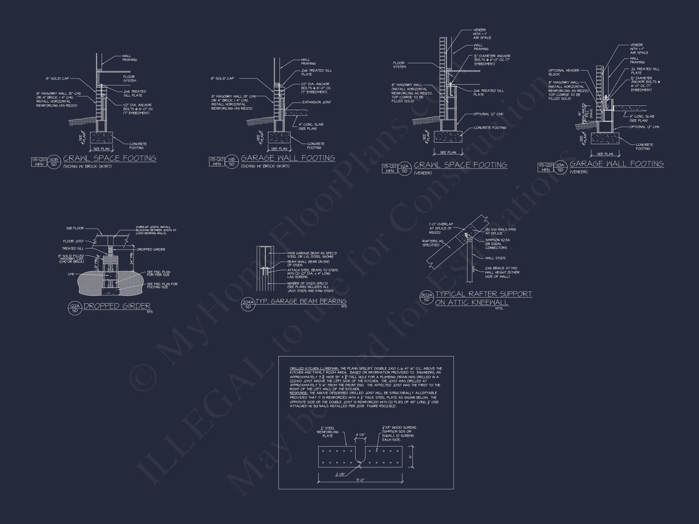 19-1629 HOUSE PLAN - Charming Craftsman House Floor Plan: 5 Beds, 5 Baths, CAD 15 Charming Craftsman house Floor Plan: 5 Beds, 5 Baths, CAD