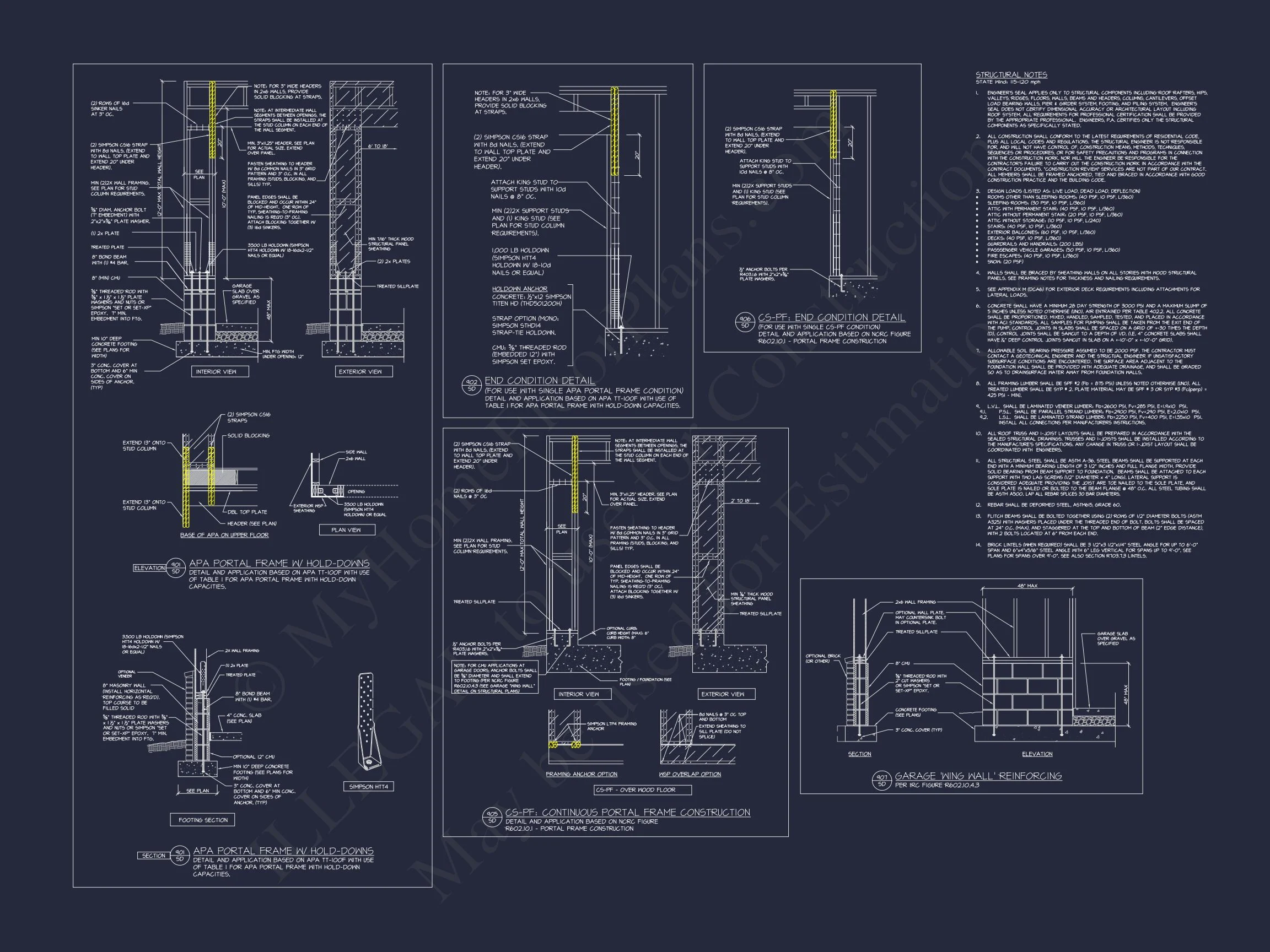 19-1629 HOUSE PLAN - Charming Craftsman House Floor Plan: 5 Beds, 5 Baths, CAD 14 Charming Craftsman house Floor Plan: 5 Beds, 5 Baths, CAD
