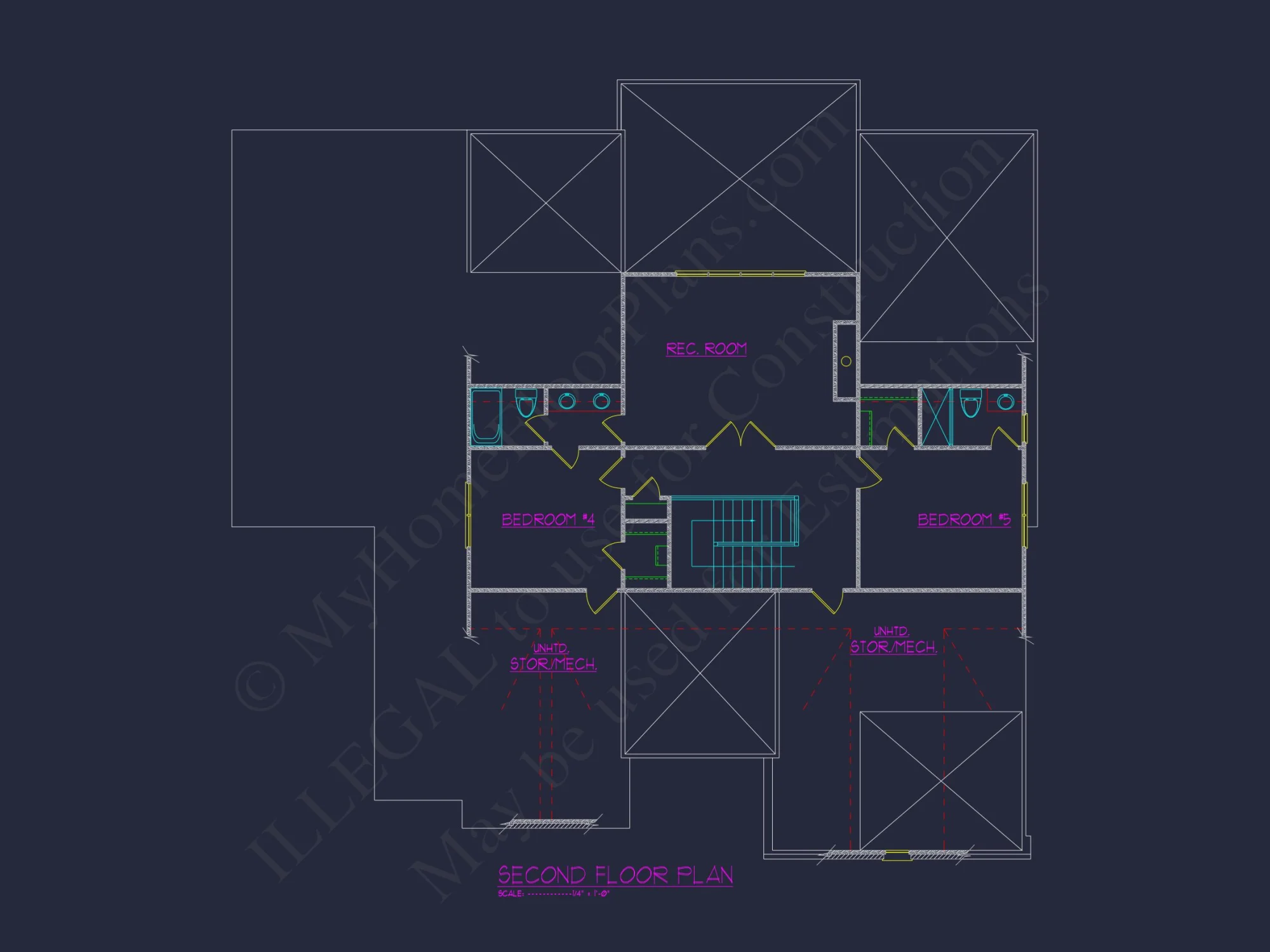 Elegant house Floor Plan Designs with Blueprint & CAD Details