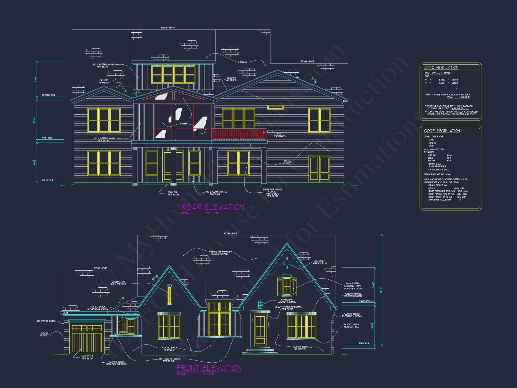 Elegant house Floor Plan Designs with Blueprint & CAD Details
