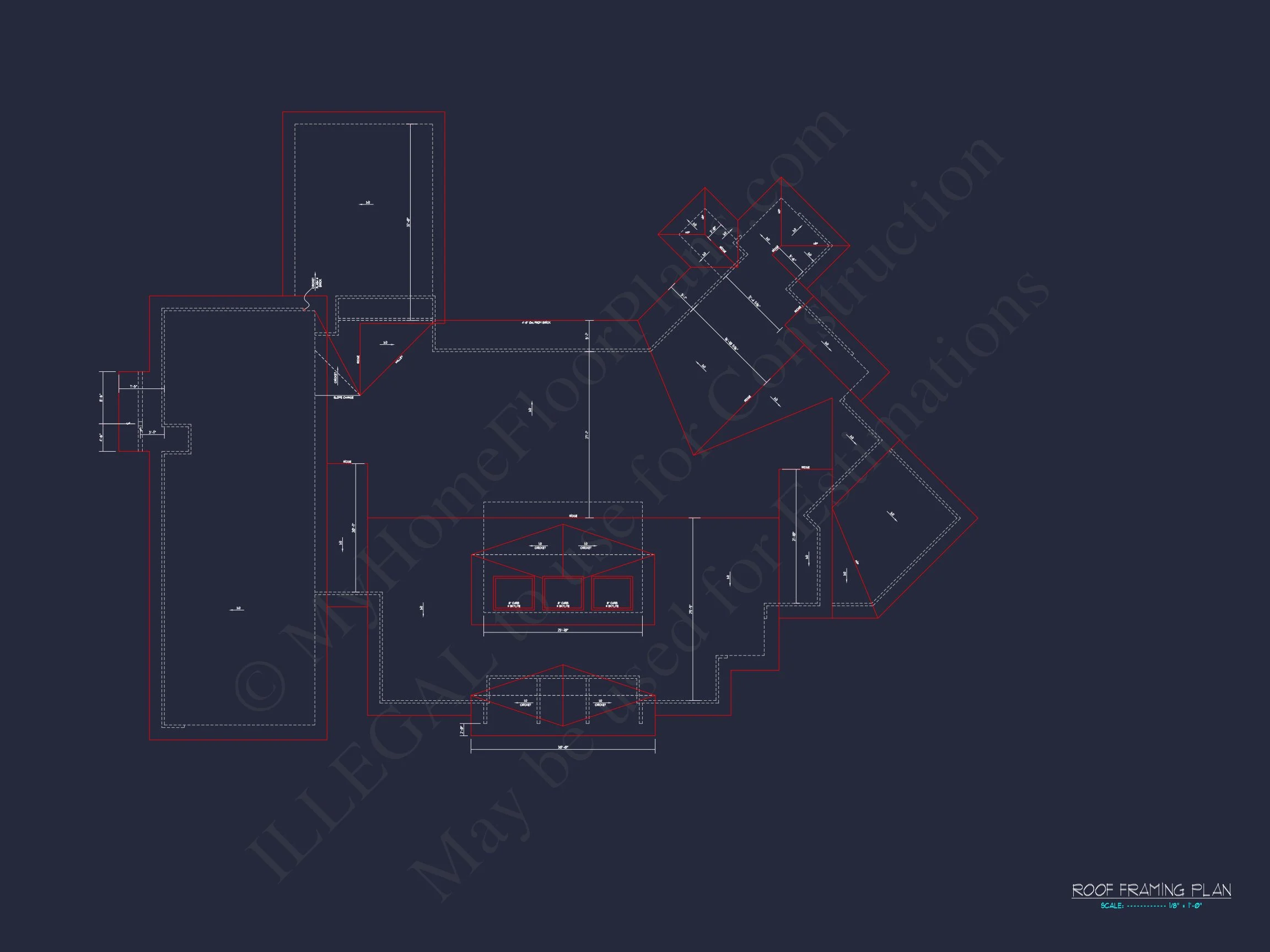 19-1481 HOUSE PLAN - Modern Luxury House Plan with Detailed Floor Blueprint Designs 10 Modern Luxury house Plan with Detailed Floor Blueprint Designs