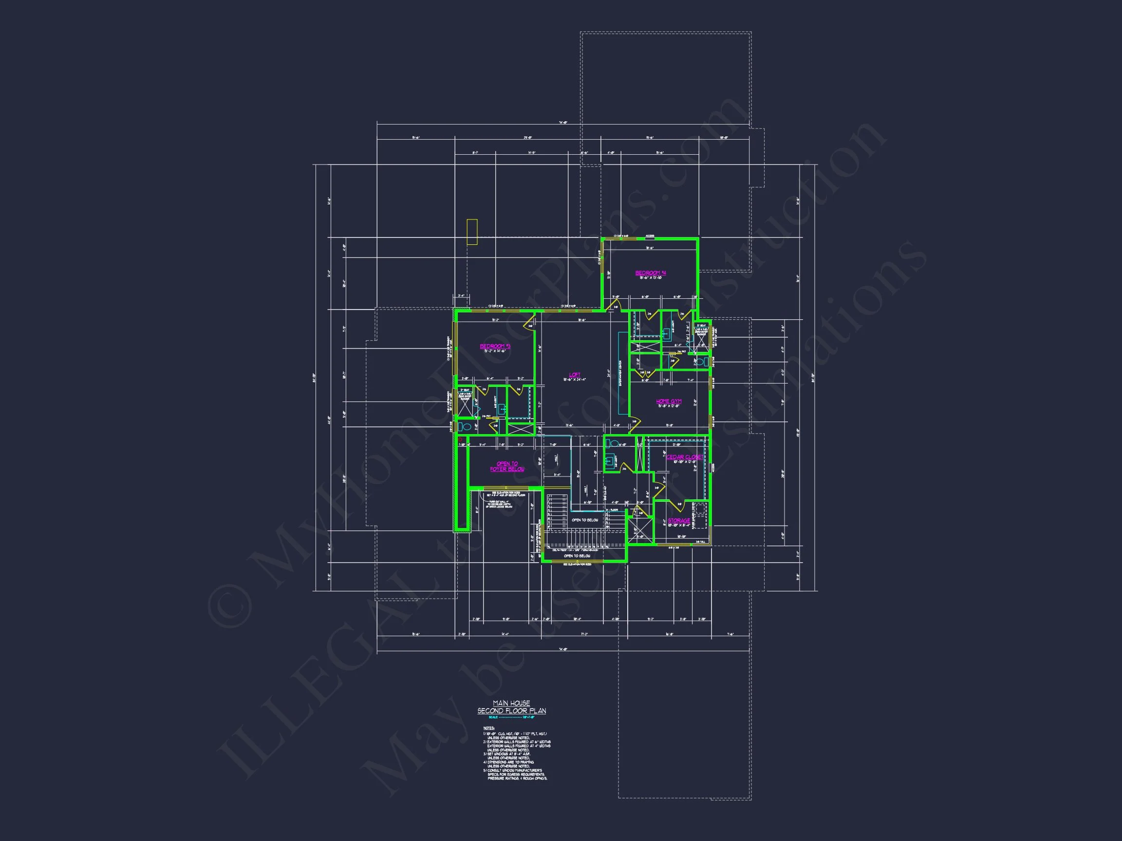 19-1382 HOUSE PLAN - Modern House Floor Plan with Luxury Features and CAD Designs 13 Modern house Floor Plan with Luxury Features and CAD Designs