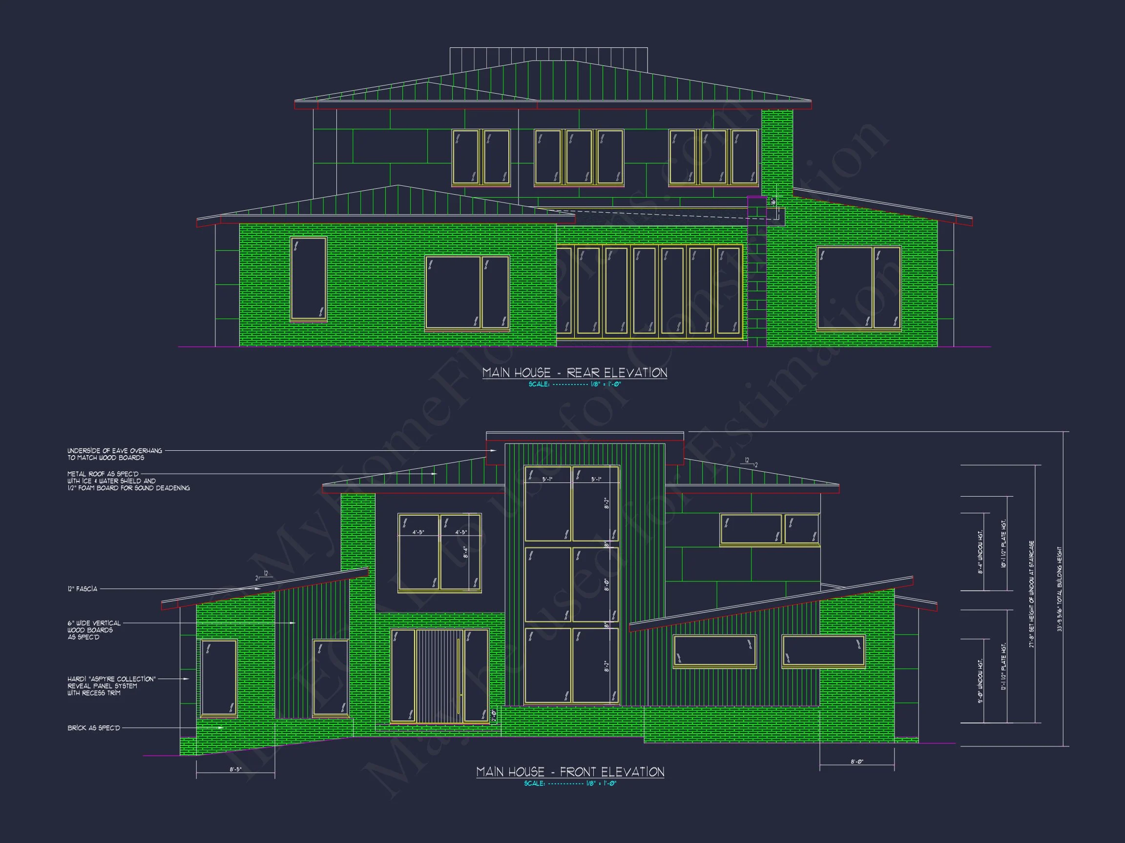 19-1382 HOUSE PLAN - Modern House Floor Plan with Luxury Features and CAD Designs 4 Modern house Floor Plan with Luxury Features and CAD Designs