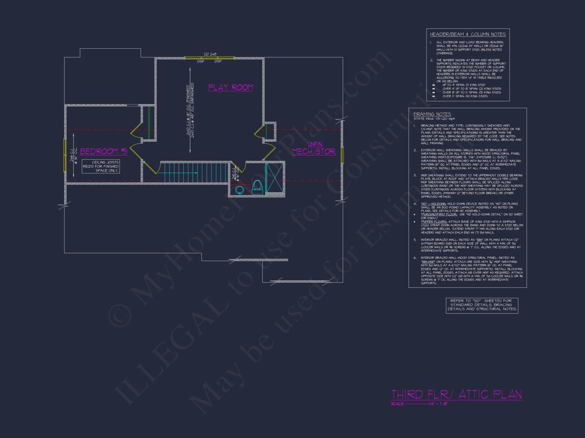 Spacious house Plan with Floor Plan and CAD Designs