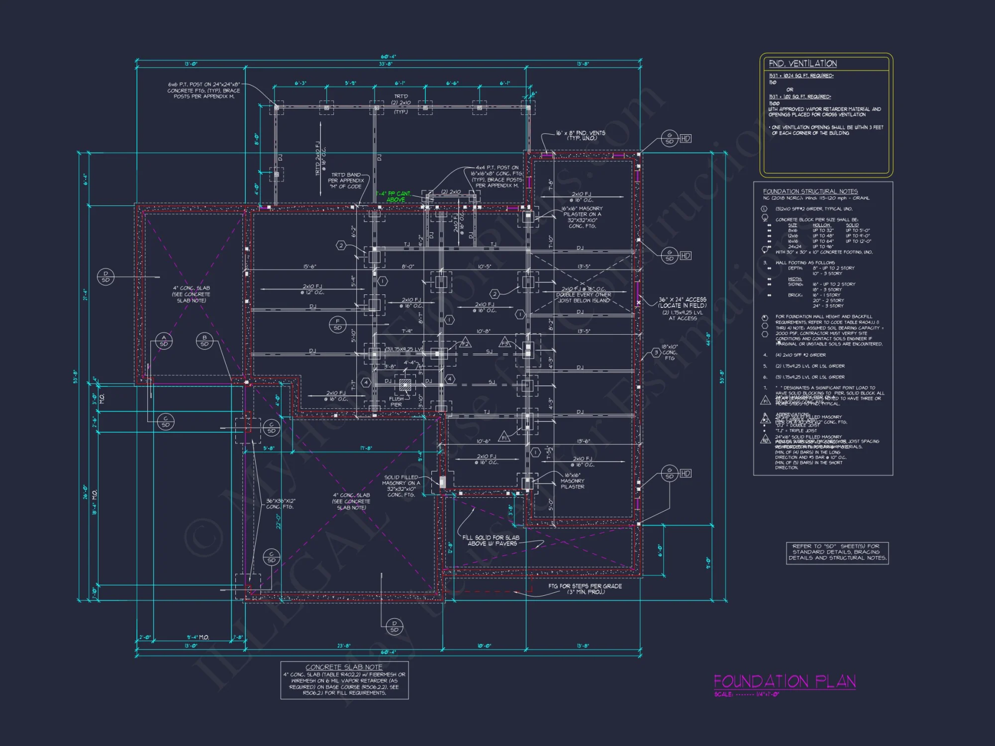 Spacious house Plan with Floor Plan and CAD Designs