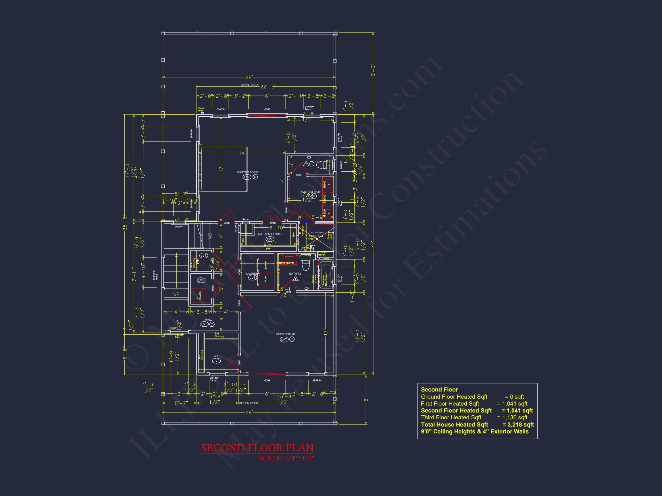 19-1073 HOUSE PLAN - 3-Story House Plan with CAD Designs & Vaulted Ceilings 38 3-Story house Plan with CAD Designs & Vaulted Ceilings