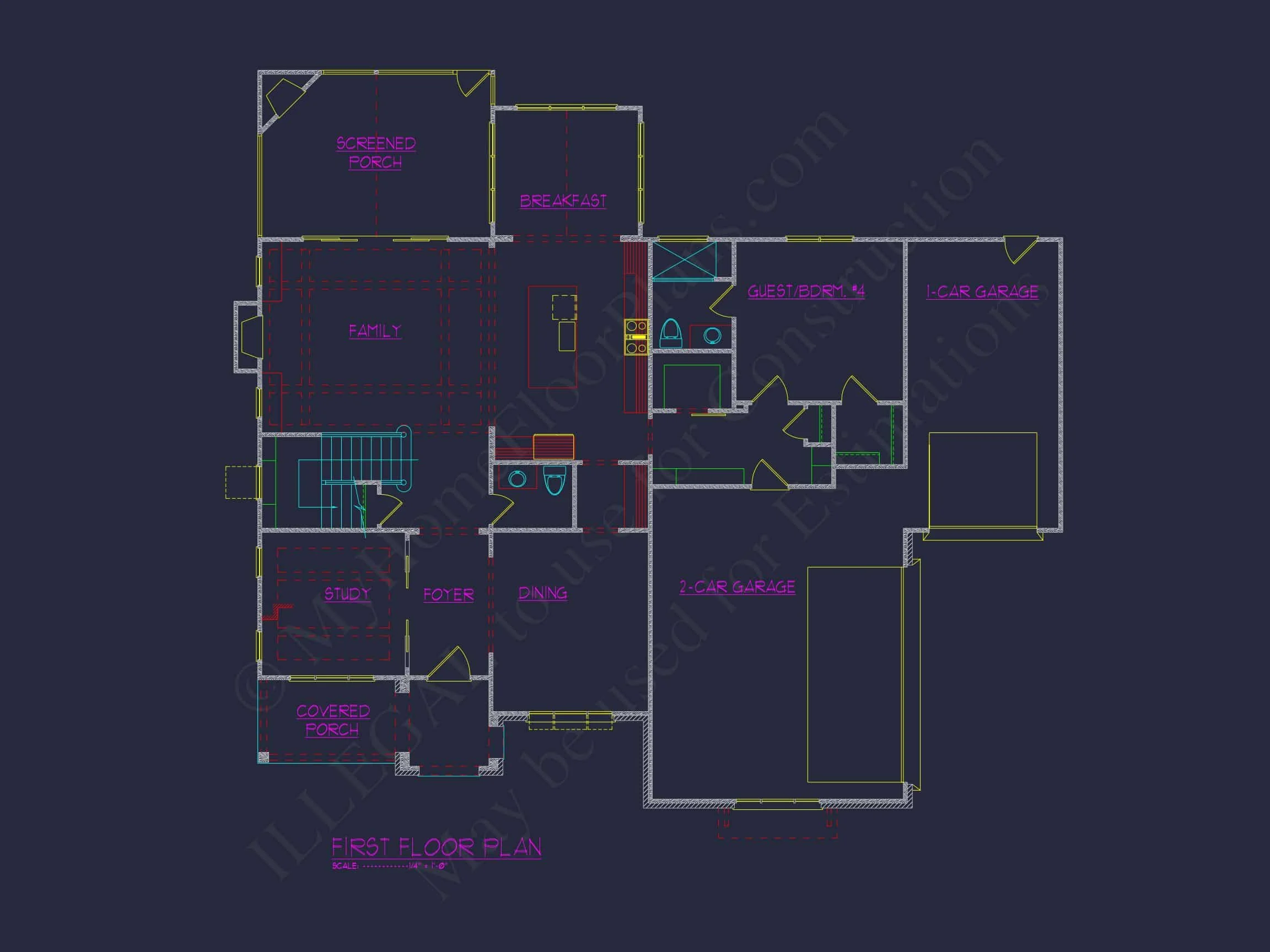 19-1016 HOUSE PLAN - Classic House Floor Plan with CAD, Blueprint, Unique Designs 65 Classic house Floor Plan with CAD, Blueprint, Unique Designs