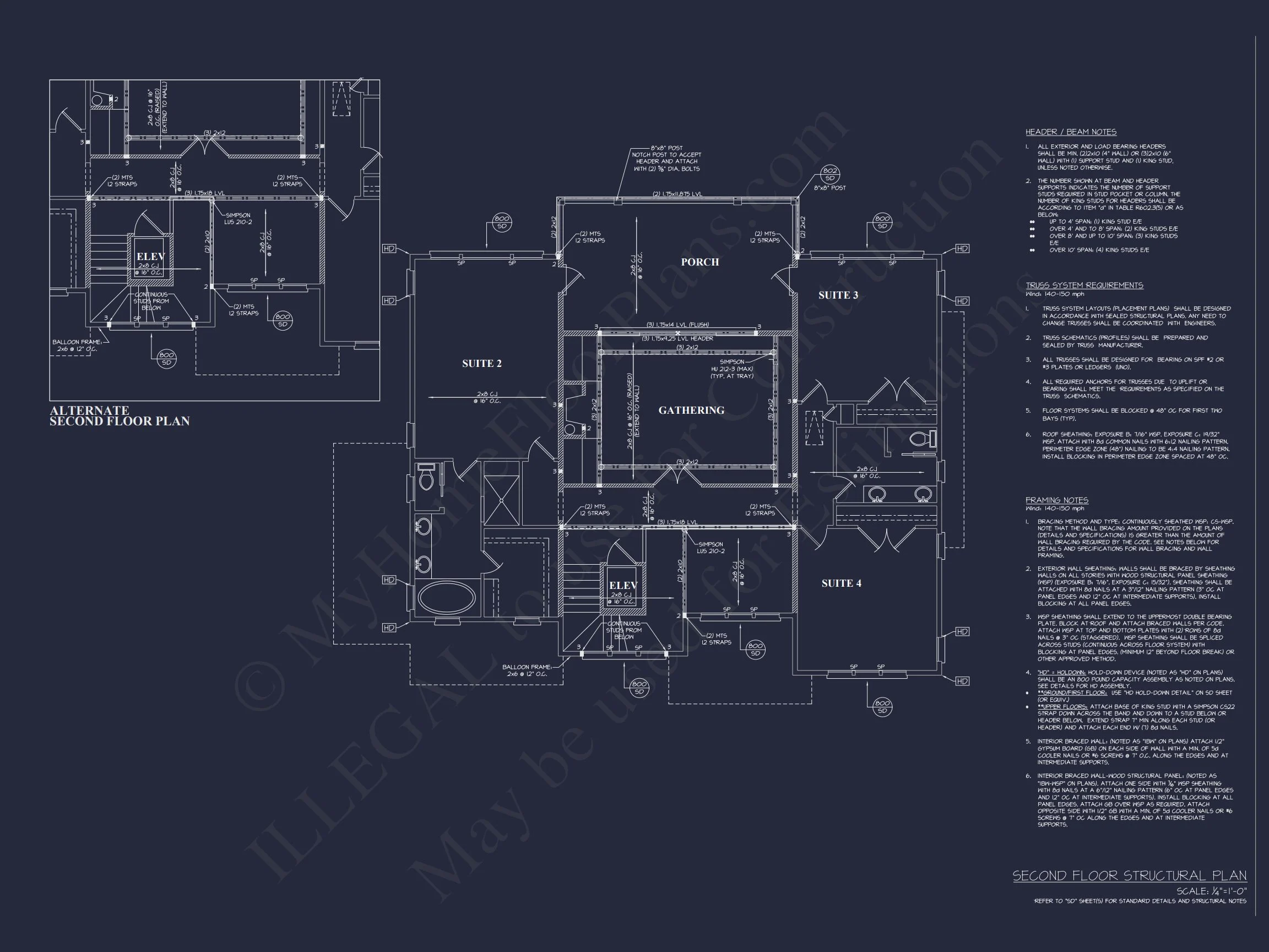 18-2091 HOUSE PLAN - Spacious House Floor Plan: 2-Story Architectural Design with CAD Blueprint 23 Spacious house Floor Plan: 2-Story Architectural Design with CAD Blueprint