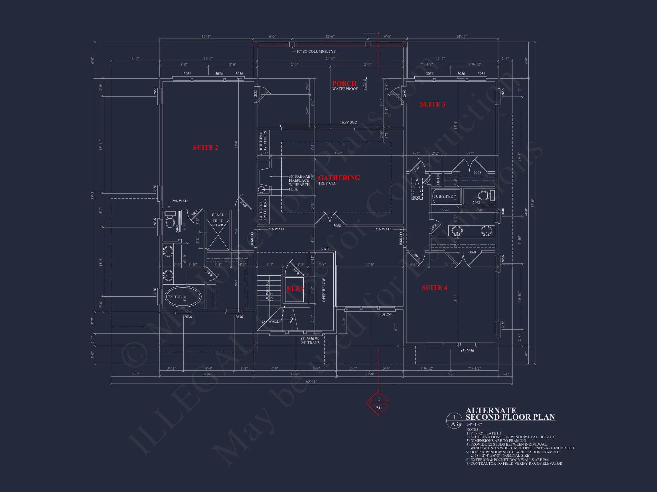18-2091 HOUSE PLAN - Spacious House Floor Plan: 2-Story Architectural Design with CAD Blueprint 14 Spacious house Floor Plan: 2-Story Architectural Design with CAD Blueprint