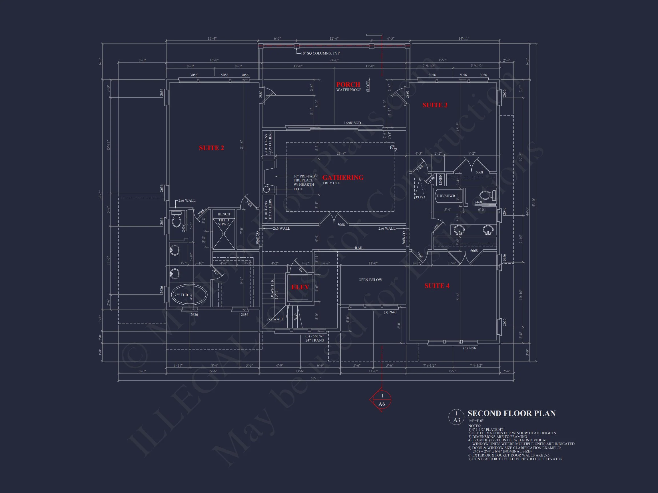 18-2091 HOUSE PLAN - Spacious House Floor Plan: 2-Story Architectural Design with CAD Blueprint 13 Spacious house Floor Plan: 2-Story Architectural Design with CAD Blueprint