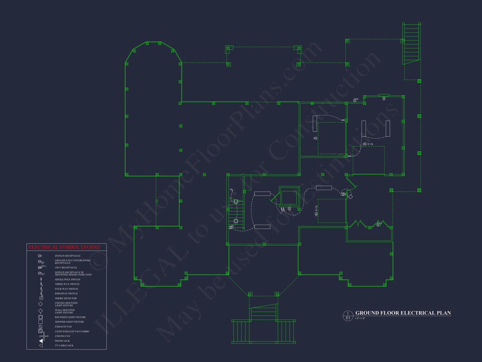 Spacious Coastal house Plan with Detailed Floor Plans & CAD Designs