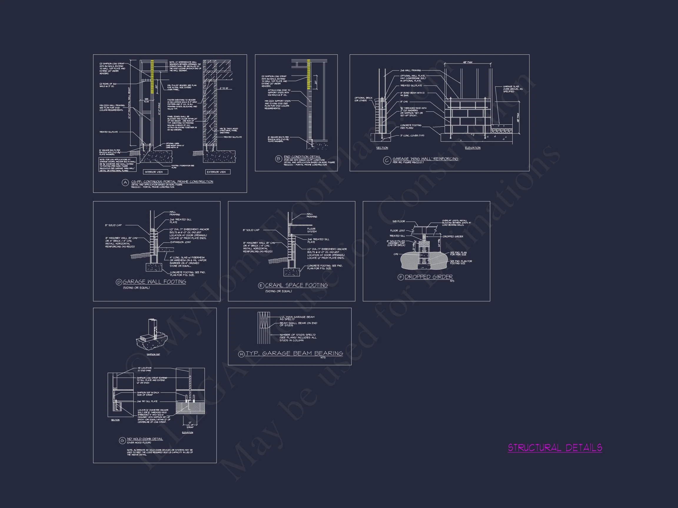 18-1636B HOUSE PLAN - Craftsman House Plan with 3 Floors, 5 Beds, and CAD Designs 45 Craftsman house Plan with 3 Floors, 5 Beds, and CAD Designs