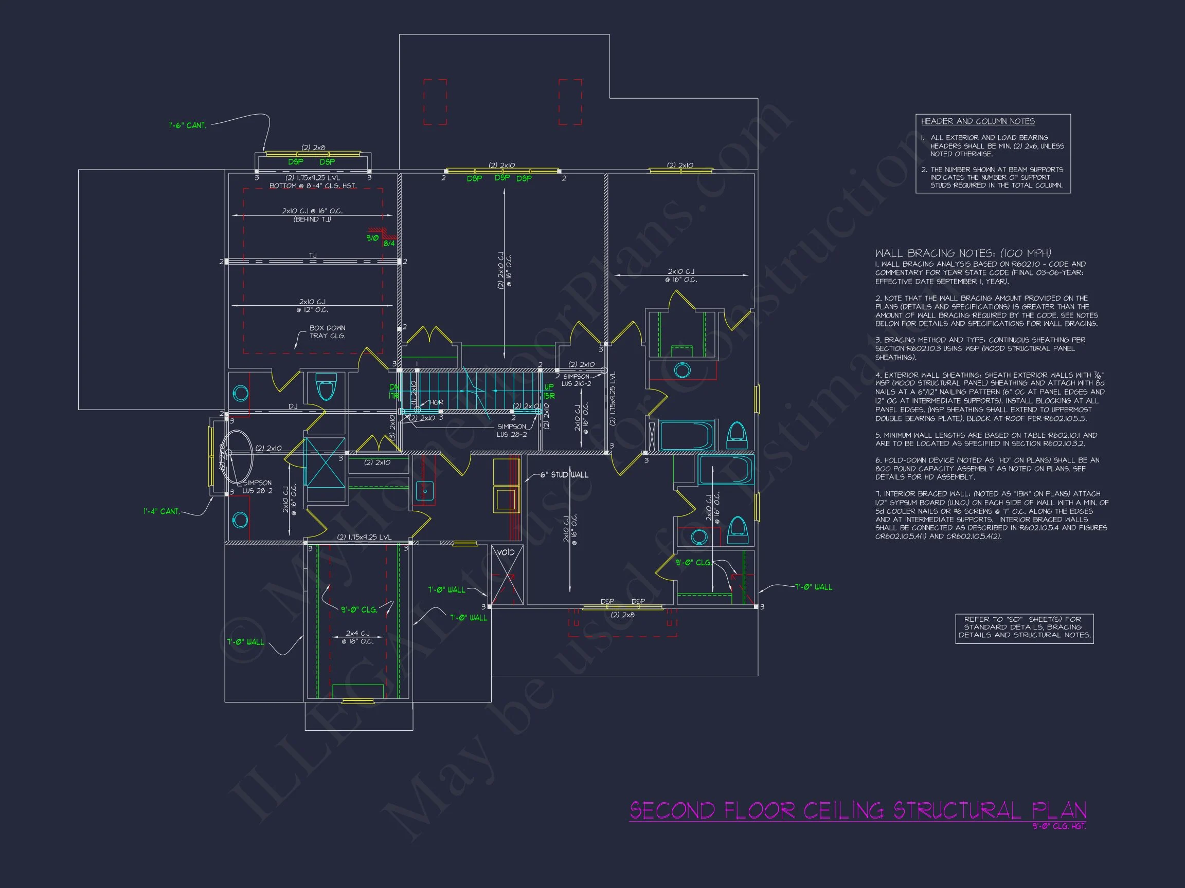 18-1636B HOUSE PLAN - Craftsman House Plan with 3 Floors, 5 Beds, and CAD Designs 42 Craftsman house Plan with 3 Floors, 5 Beds, and CAD Designs