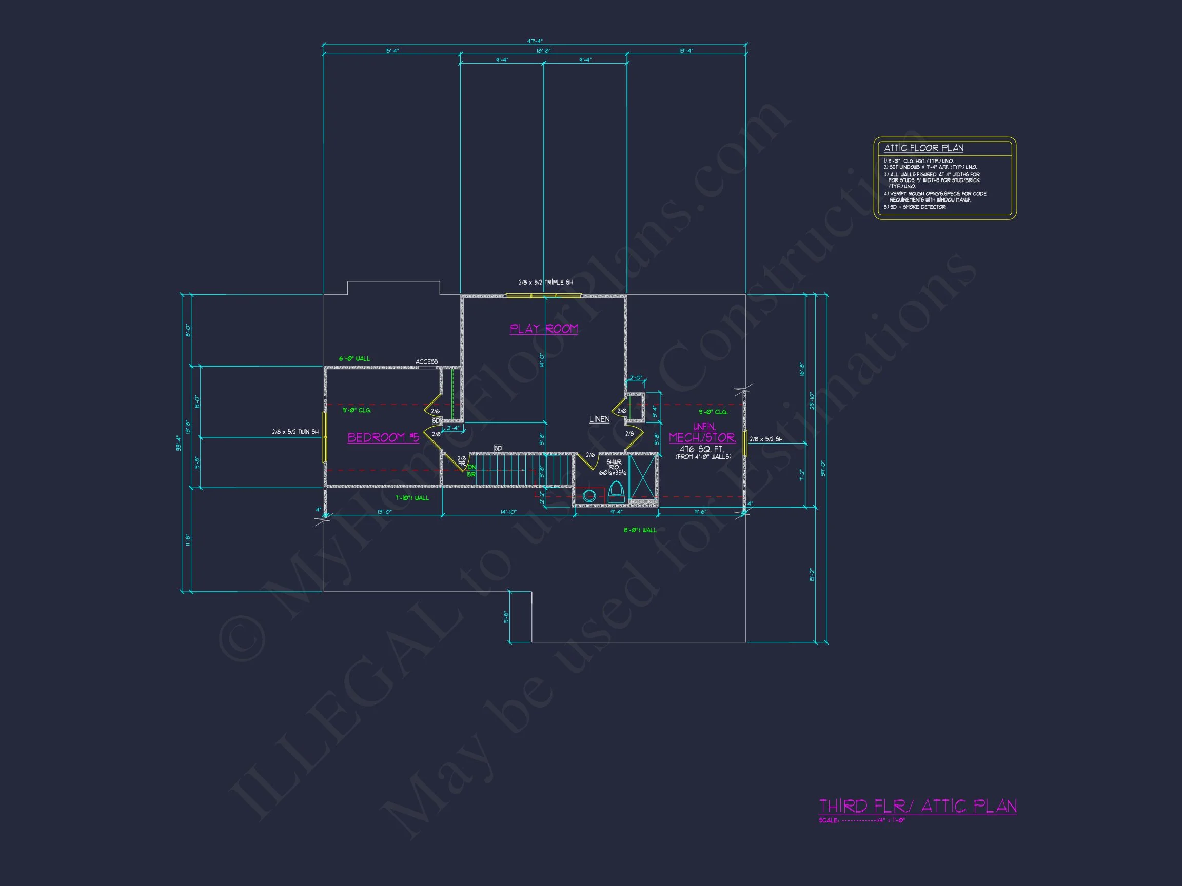18-1636B HOUSE PLAN - Craftsman House Plan with 3 Floors, 5 Beds, and CAD Designs 39 Craftsman house Plan with 3 Floors, 5 Beds, and CAD Designs