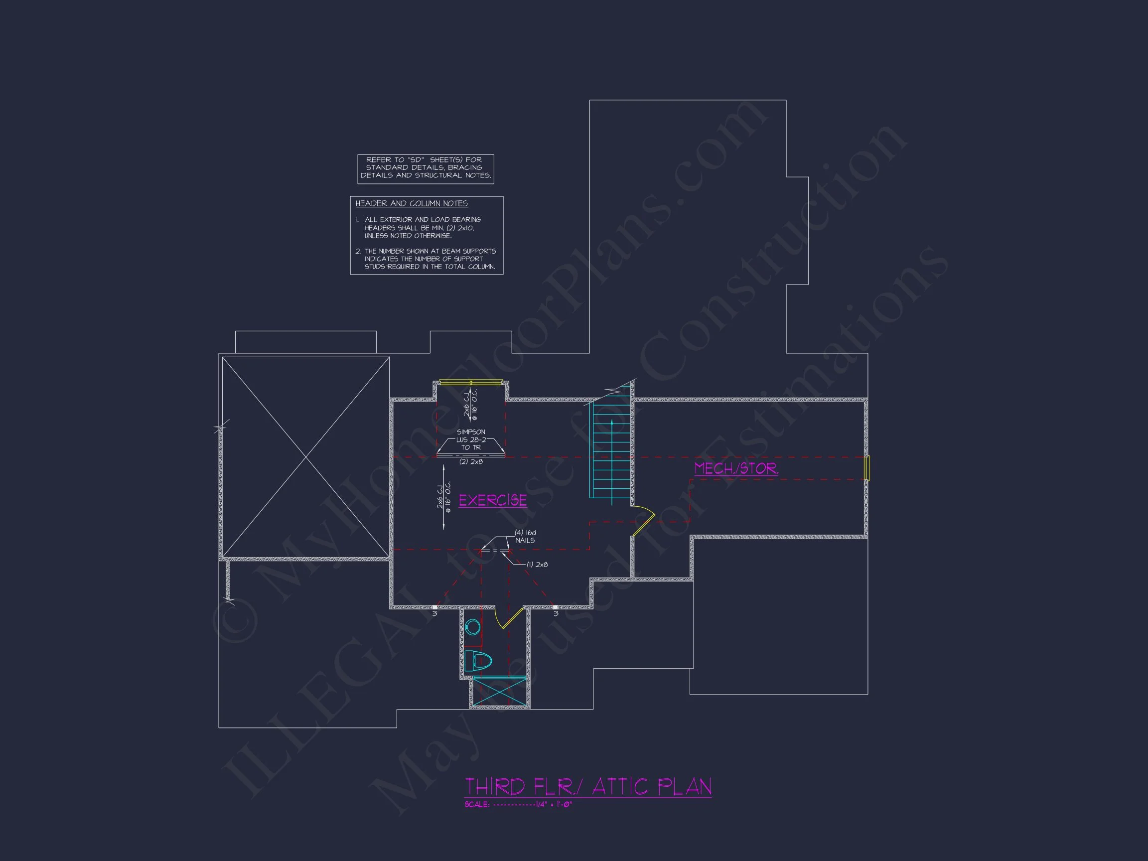 18-1476 HOUSE PLAN - Modern Farmhouse House Plan - 2.5 Stories with 4 Bedrooms 19 Modern Farmhouse house Plan - 2.5 Stories with 4 Bedrooms